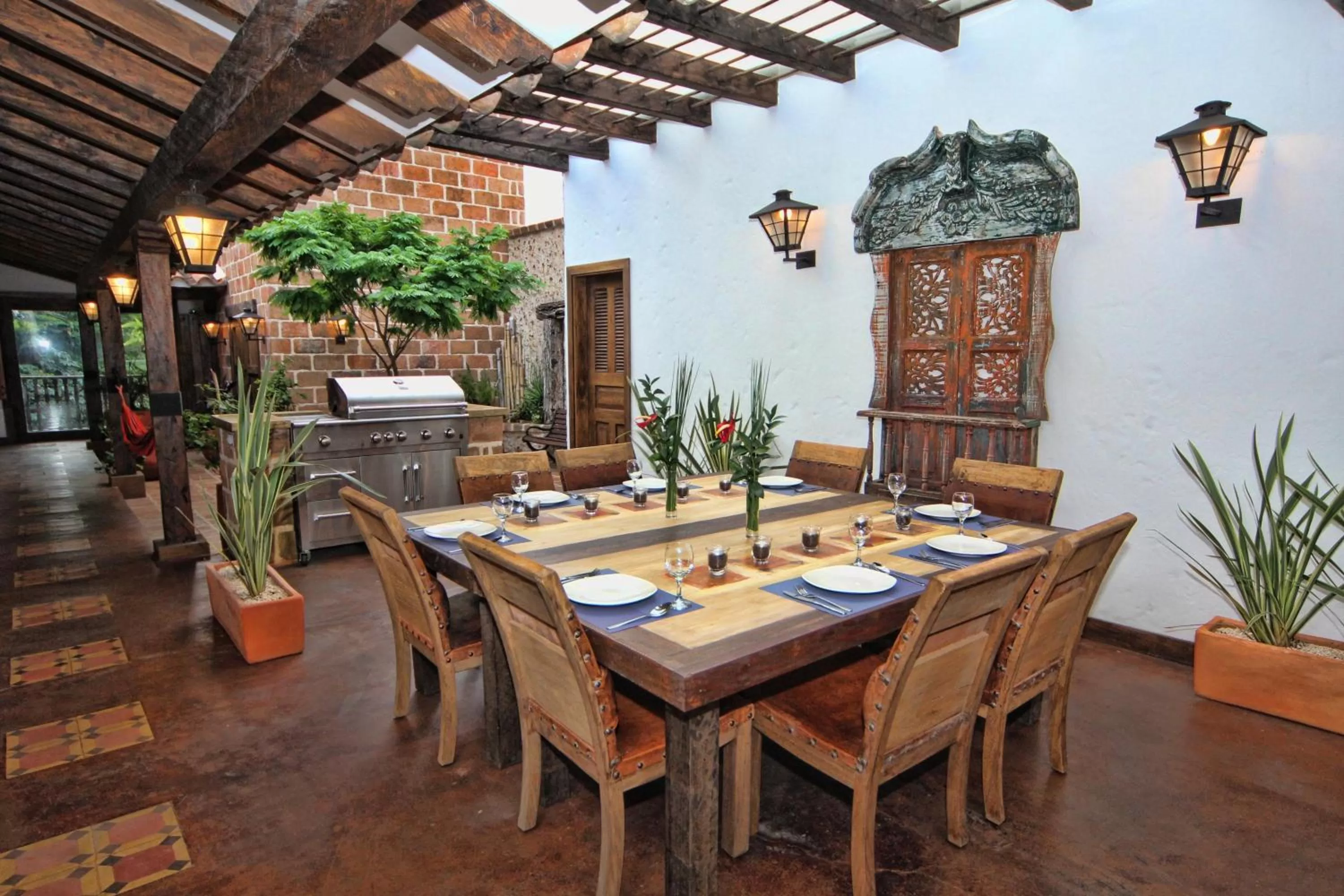 Dining area in Casa Del Reloj