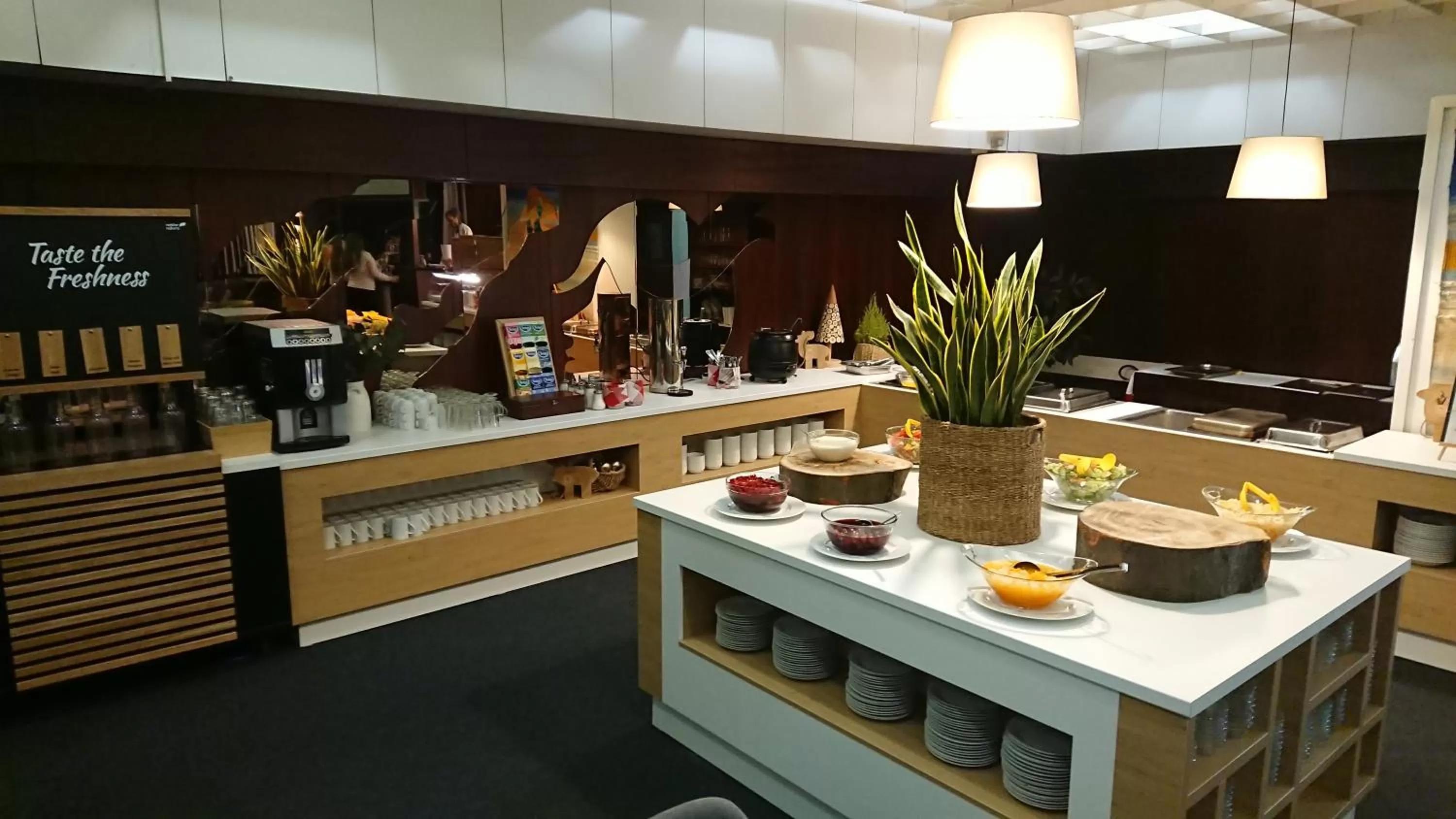 Dining area in Hotel Adamantino