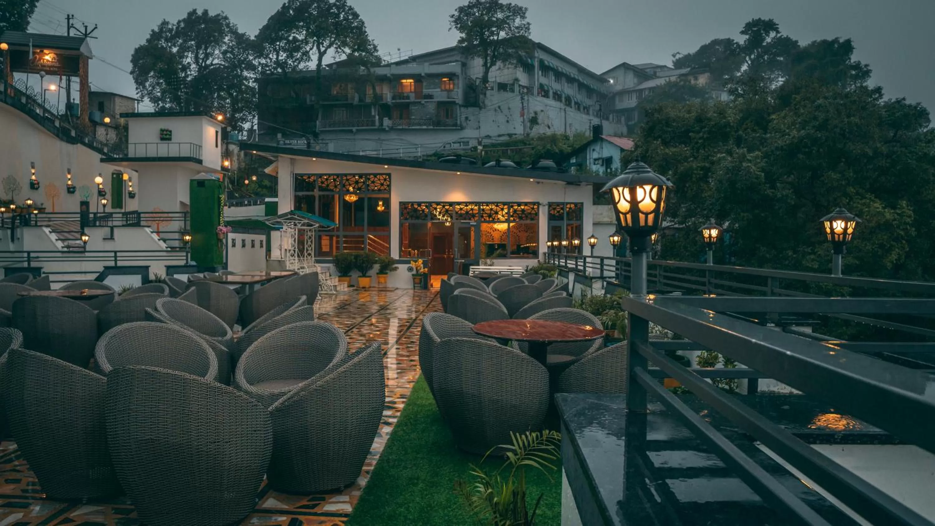 Seating area in Pride Ashiyana Resort Mussoorie