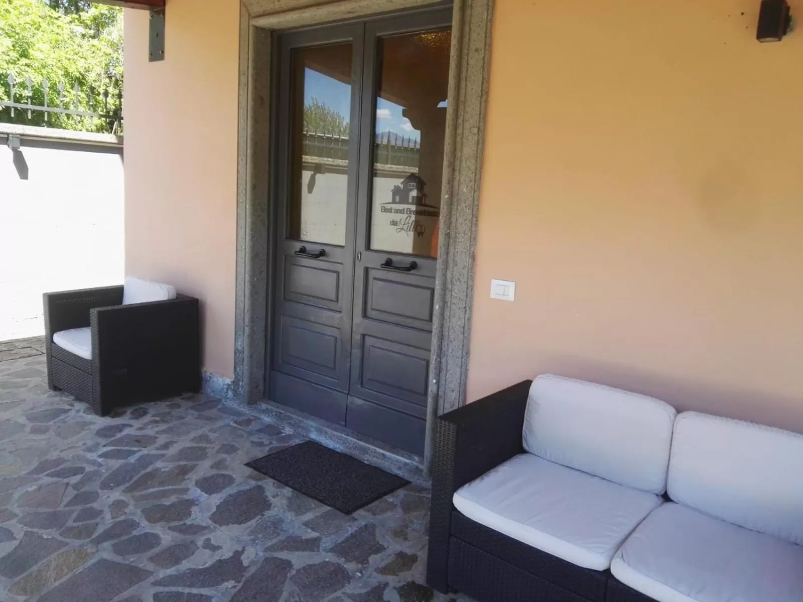 Seating Area in B&B via Piave da Lillo