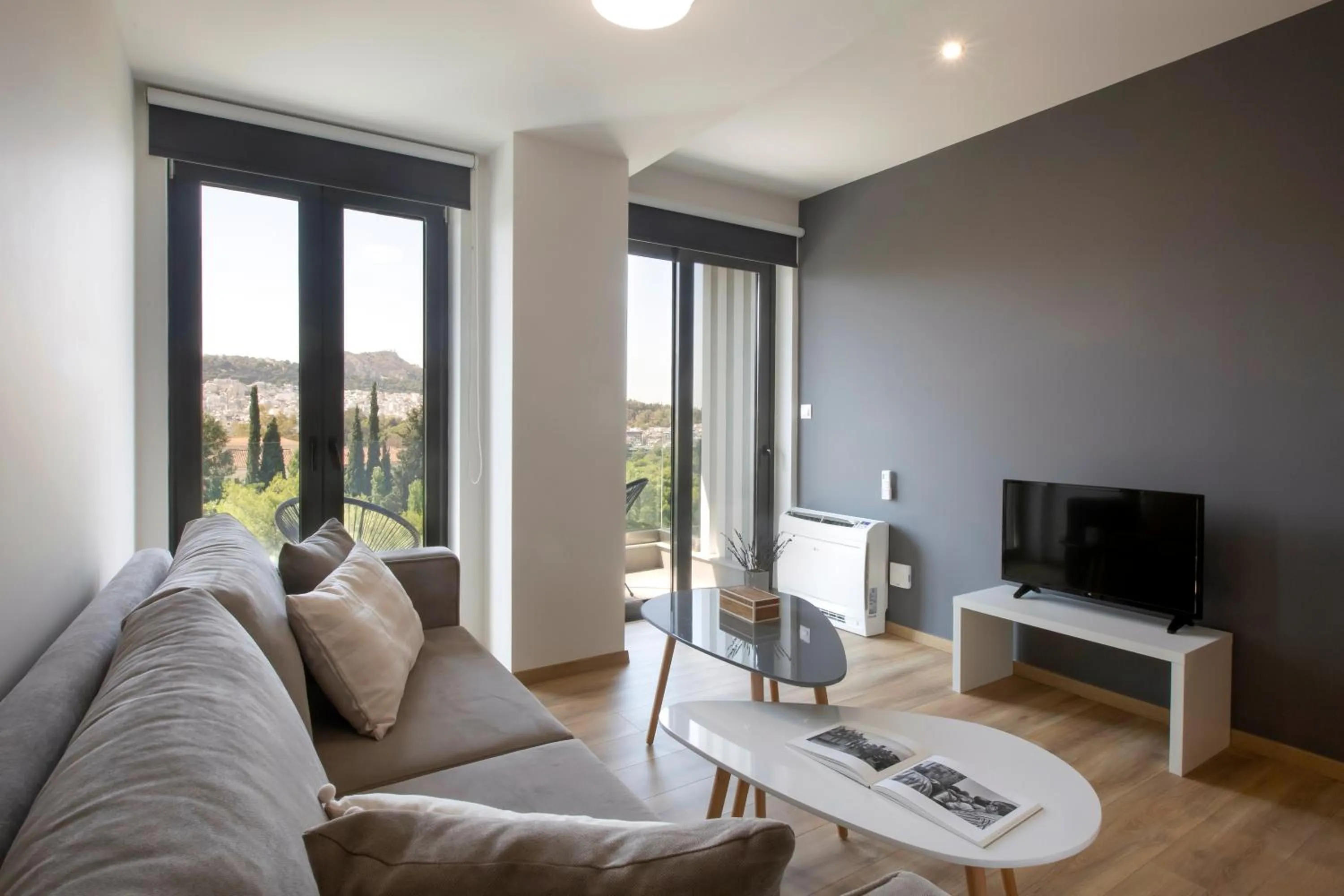 Living room in Athens Panorama Project