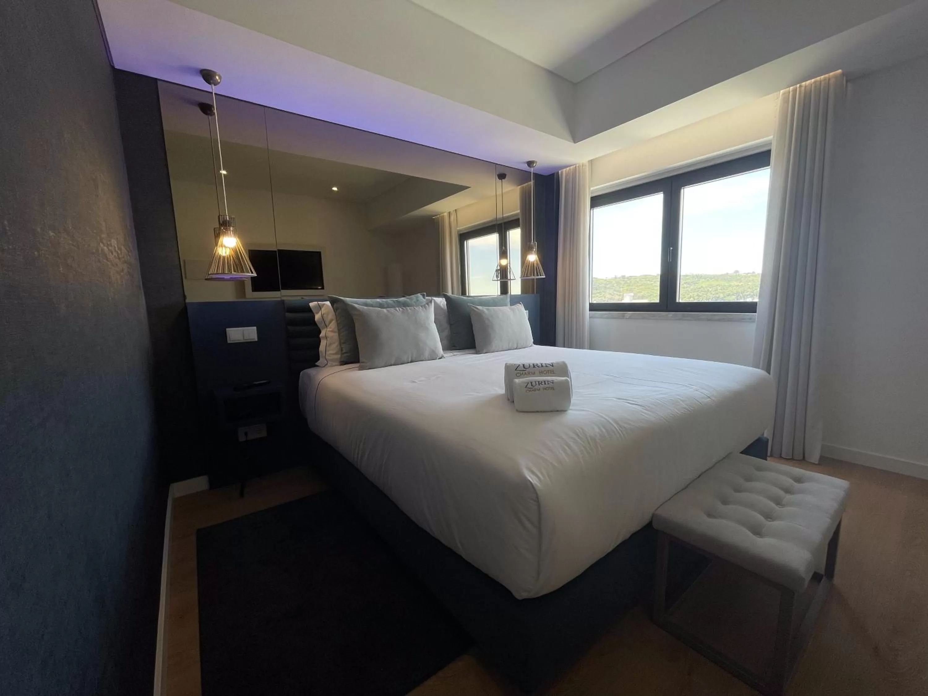 Bed in Zurin Charm Hotel