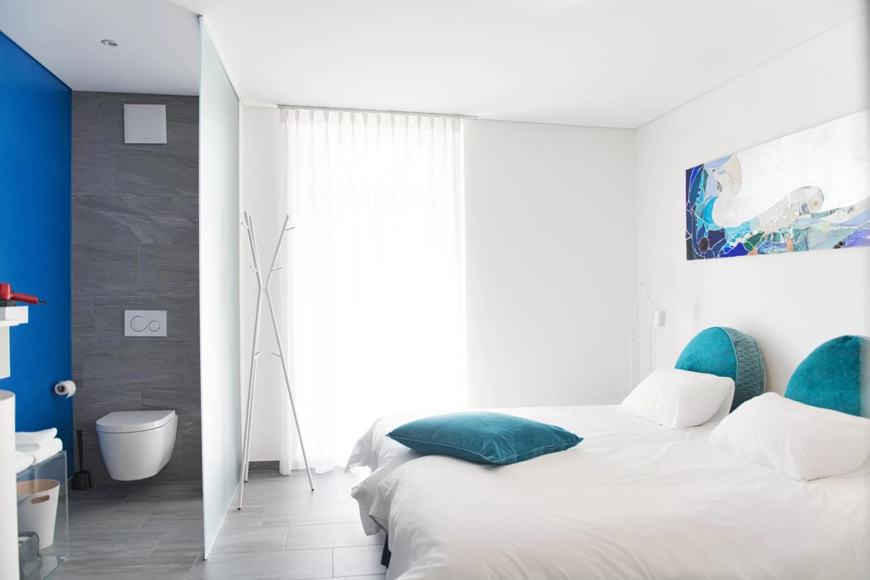 Toilet, Bed in Salotto Brè - Bed & Breakfast charming rooms