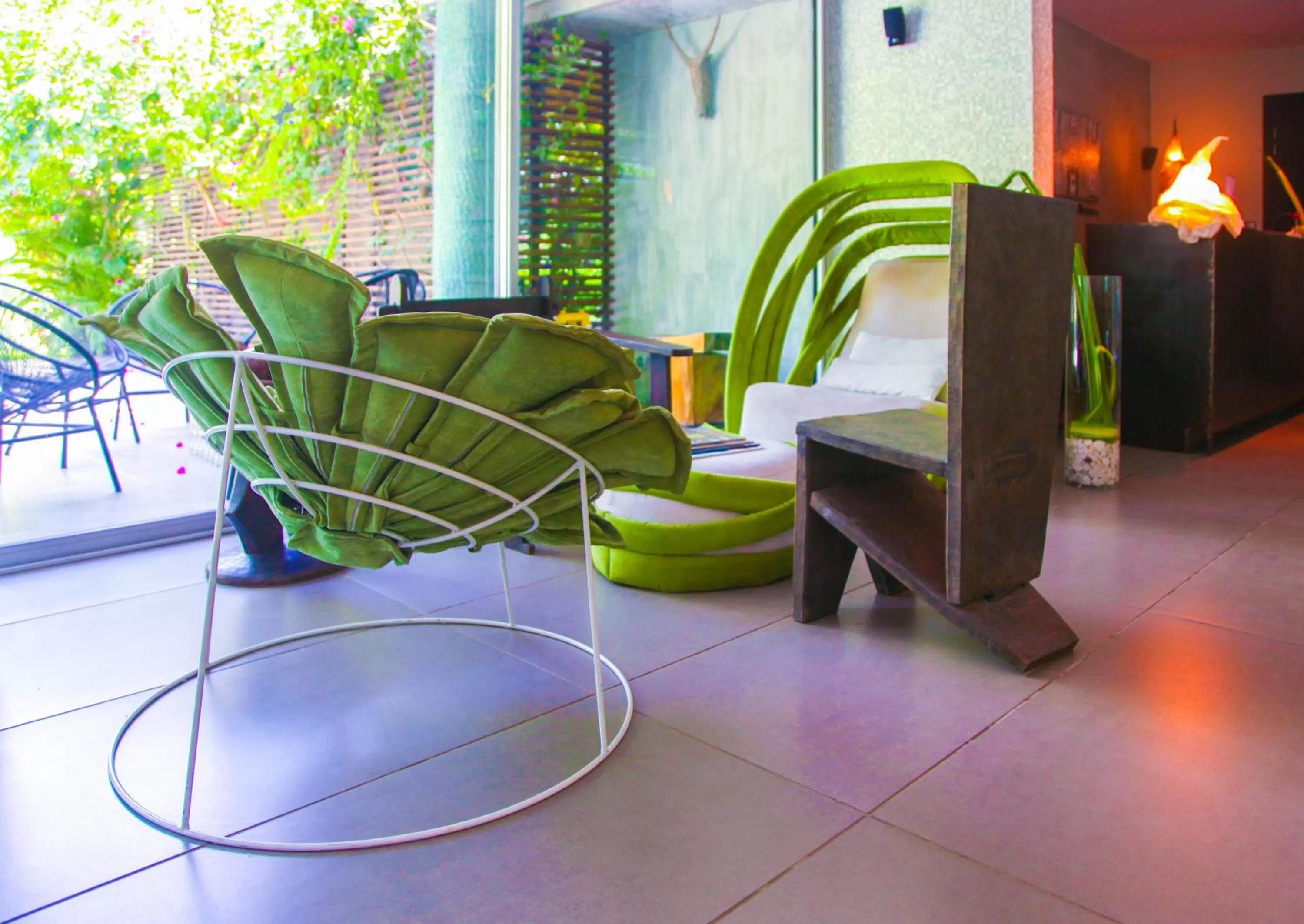 Decorative detail in Boutique Hotel Particulier