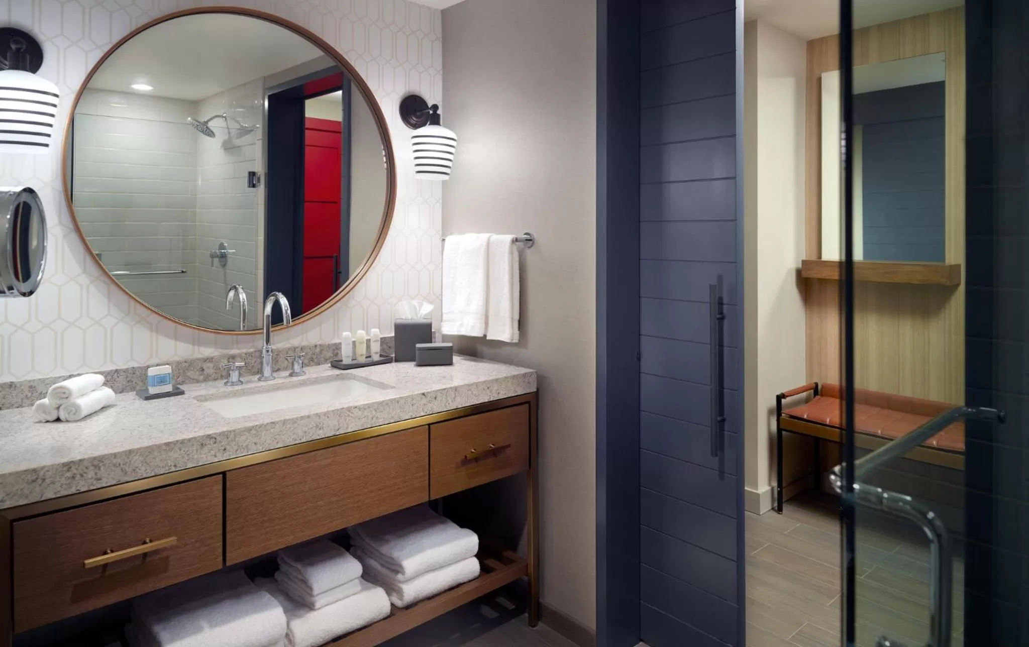 Bathroom in Omni Hotel at the Battery Atlanta