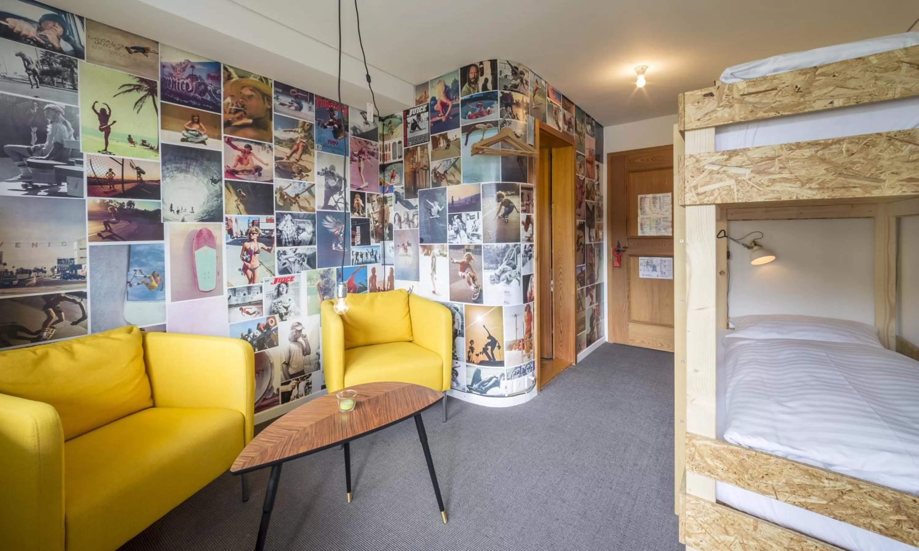 Budget Twin Room with Bunk Bed in Arena Lodge