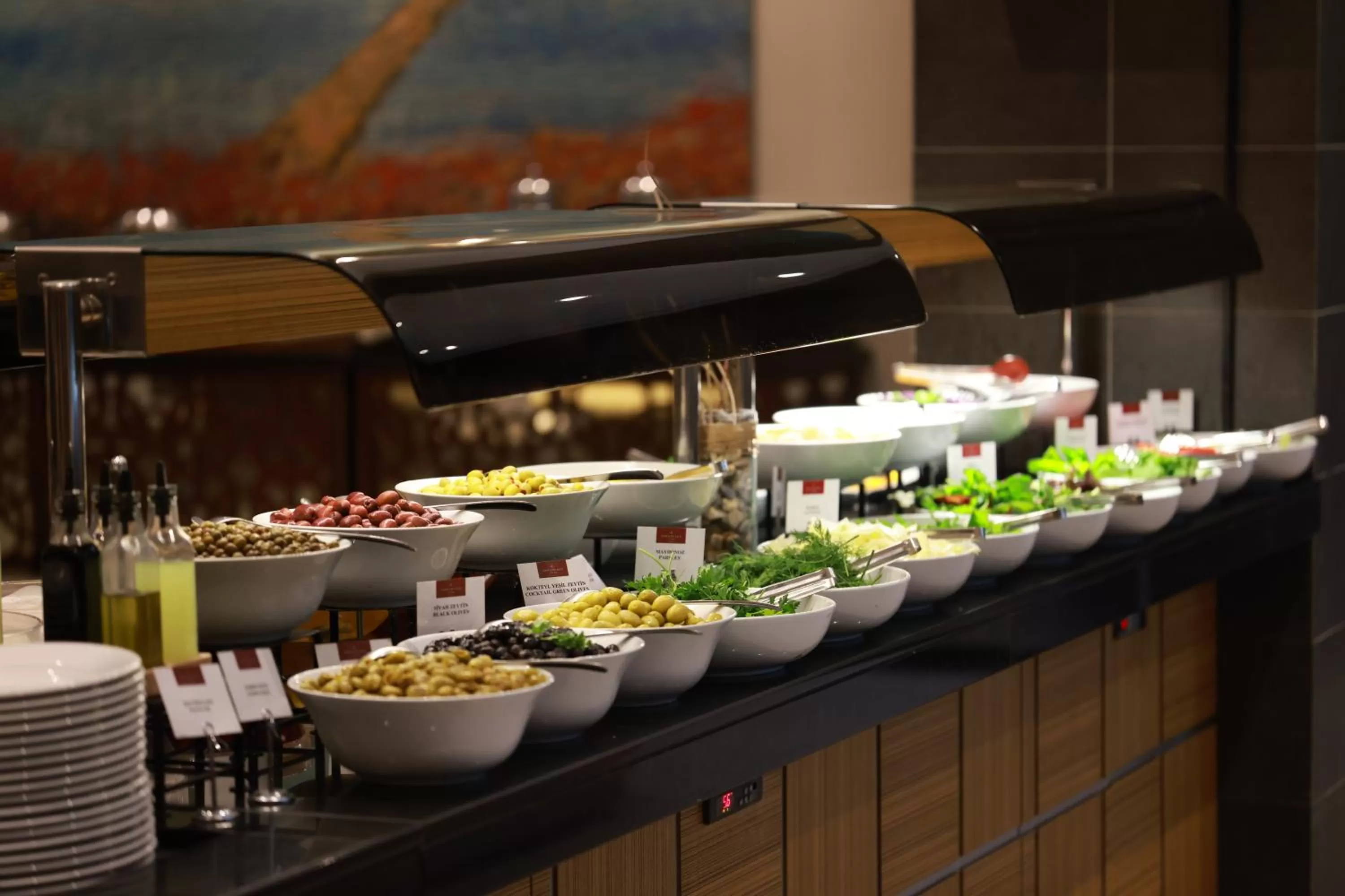 Buffet breakfast in Nova Plaza Prime Hotel