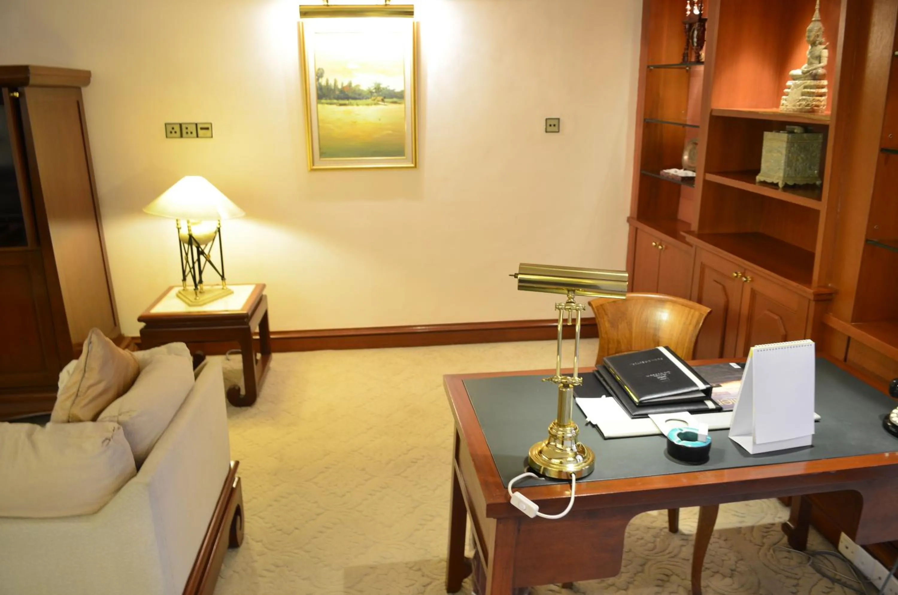 Living room in Hotel Cambodiana