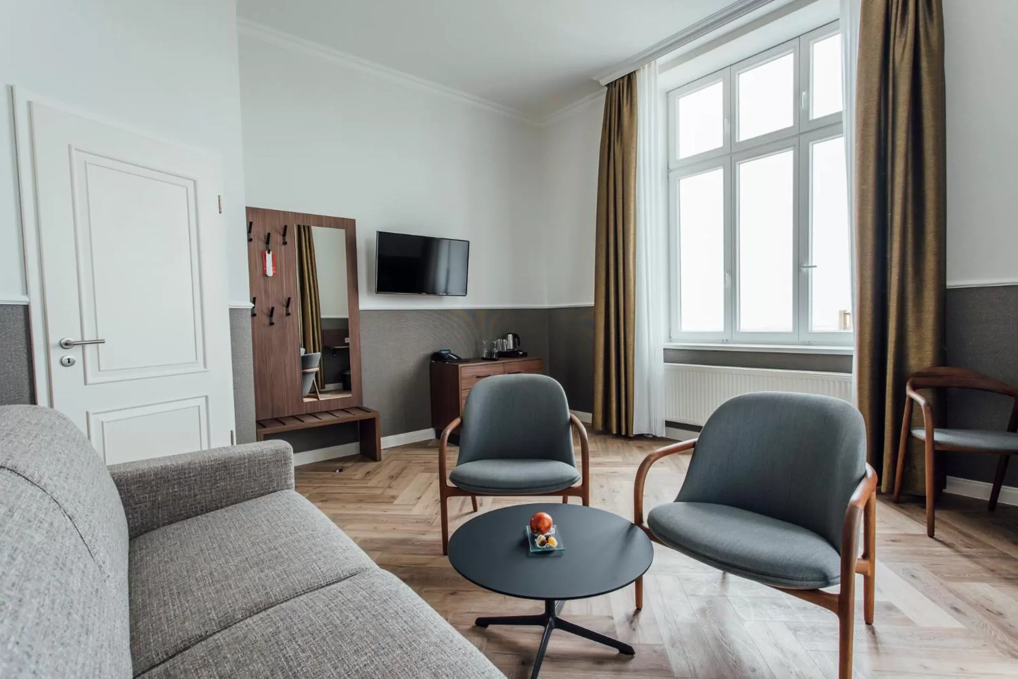 Living room in Strandhotel Hohenzollern