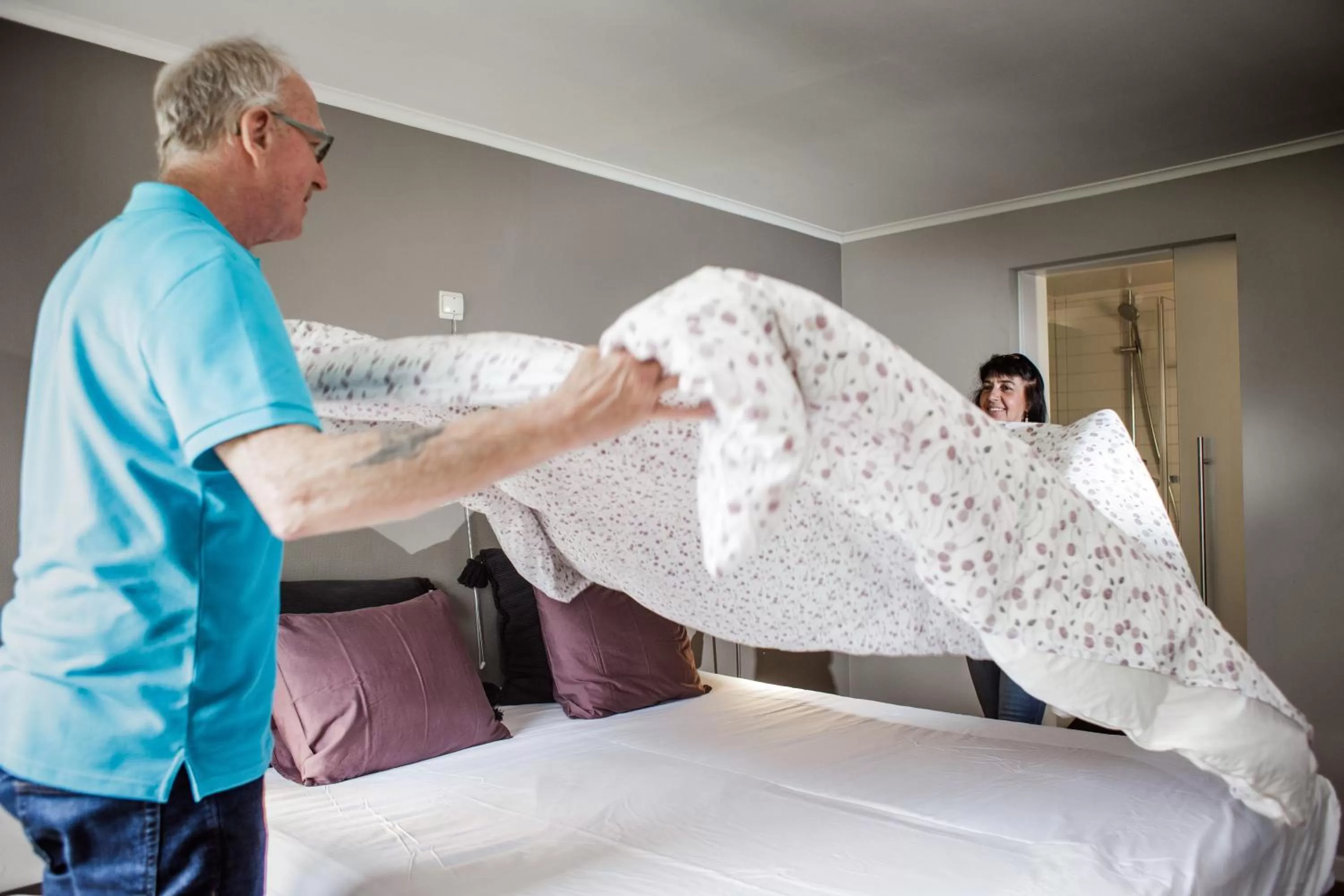 Staff, Bed in De Pastorie