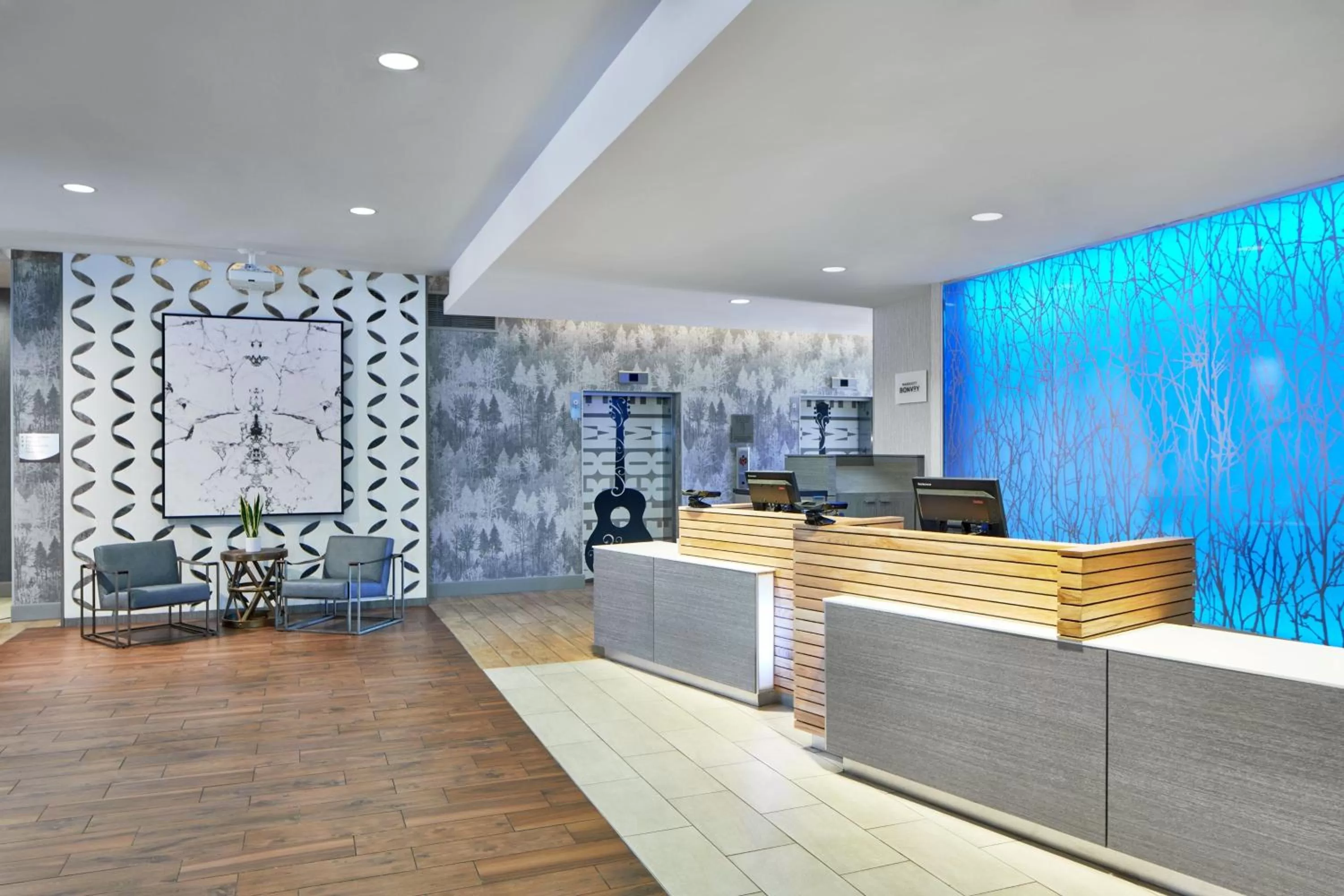 Lobby or reception in Fairfield Inn and Suites by Marriott Nashville Downtown/The Gulch