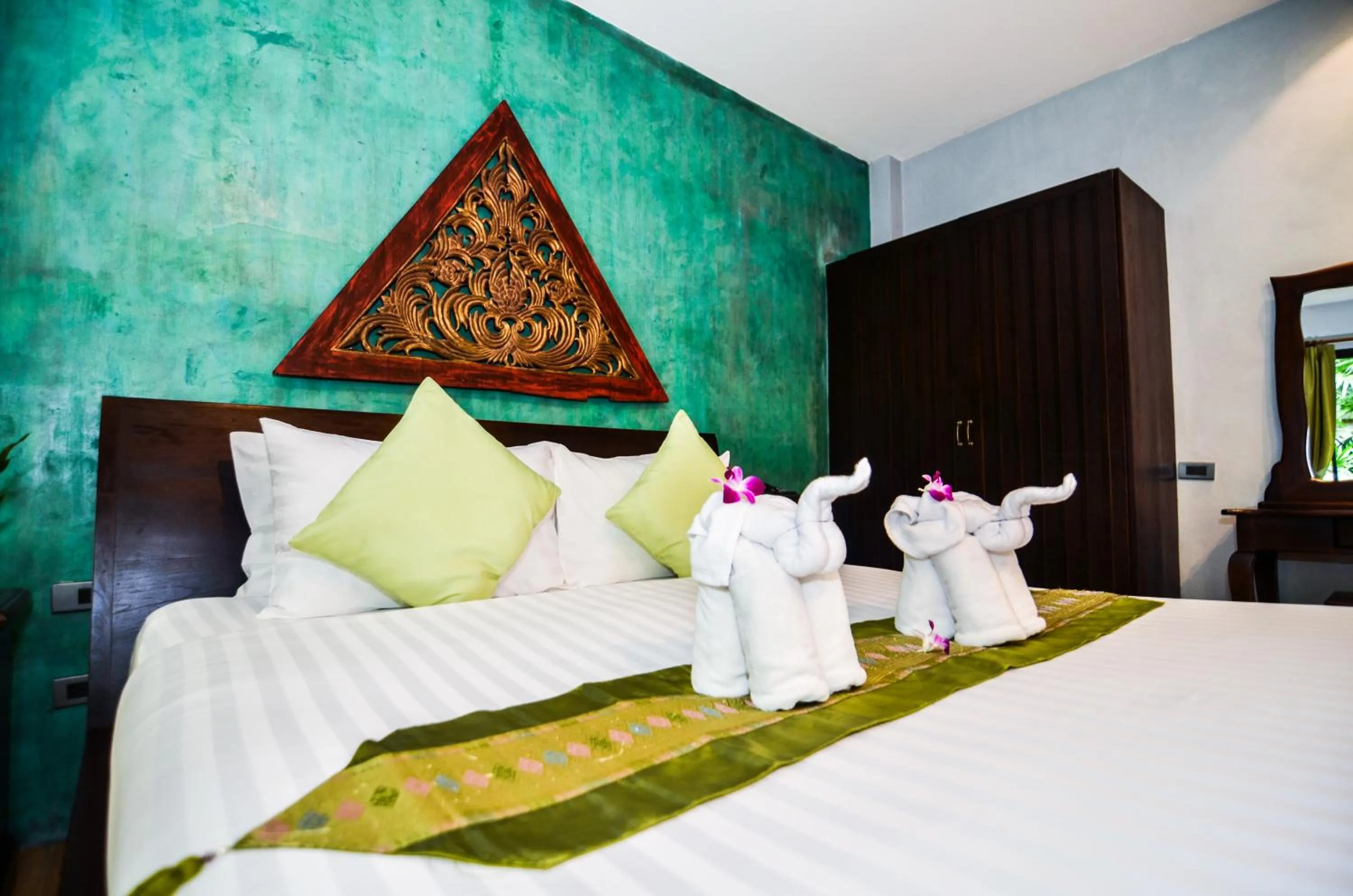 Bedroom, Bed in Cocoville Phuket - SHA Plus