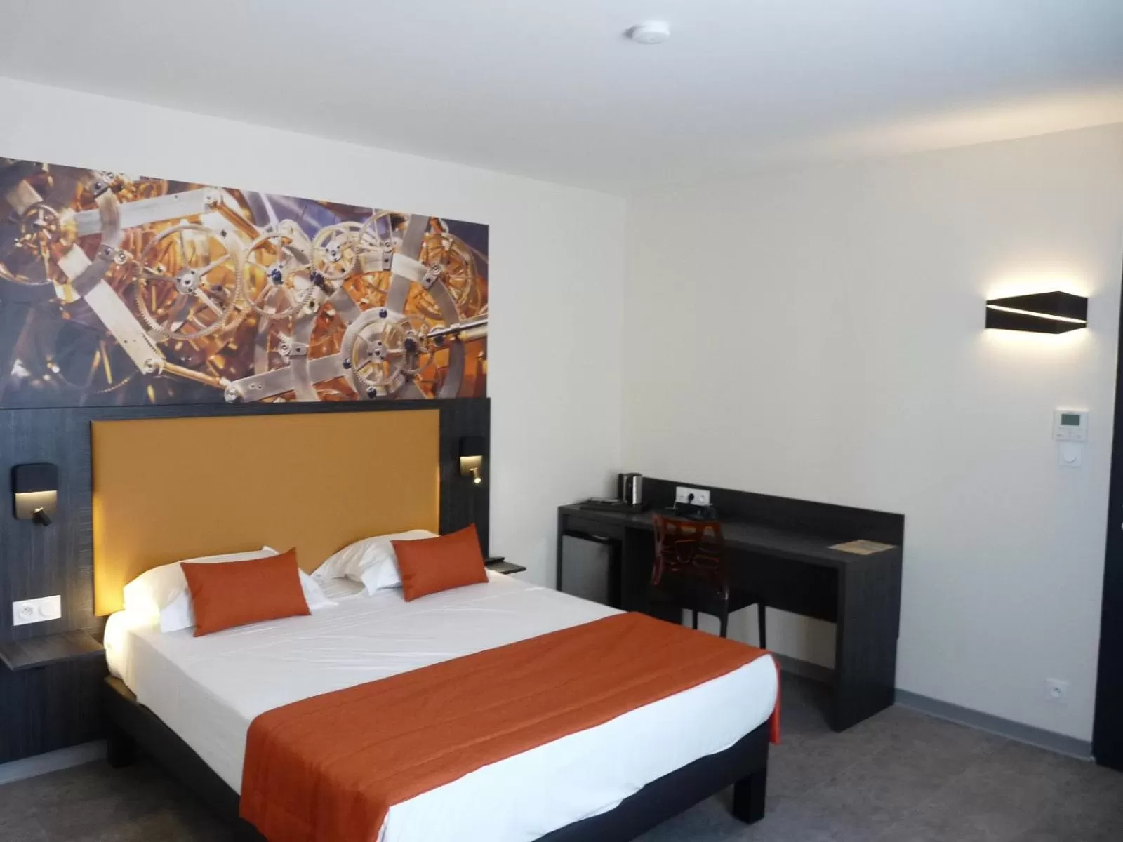 Bed in L'Horloge Gourmande