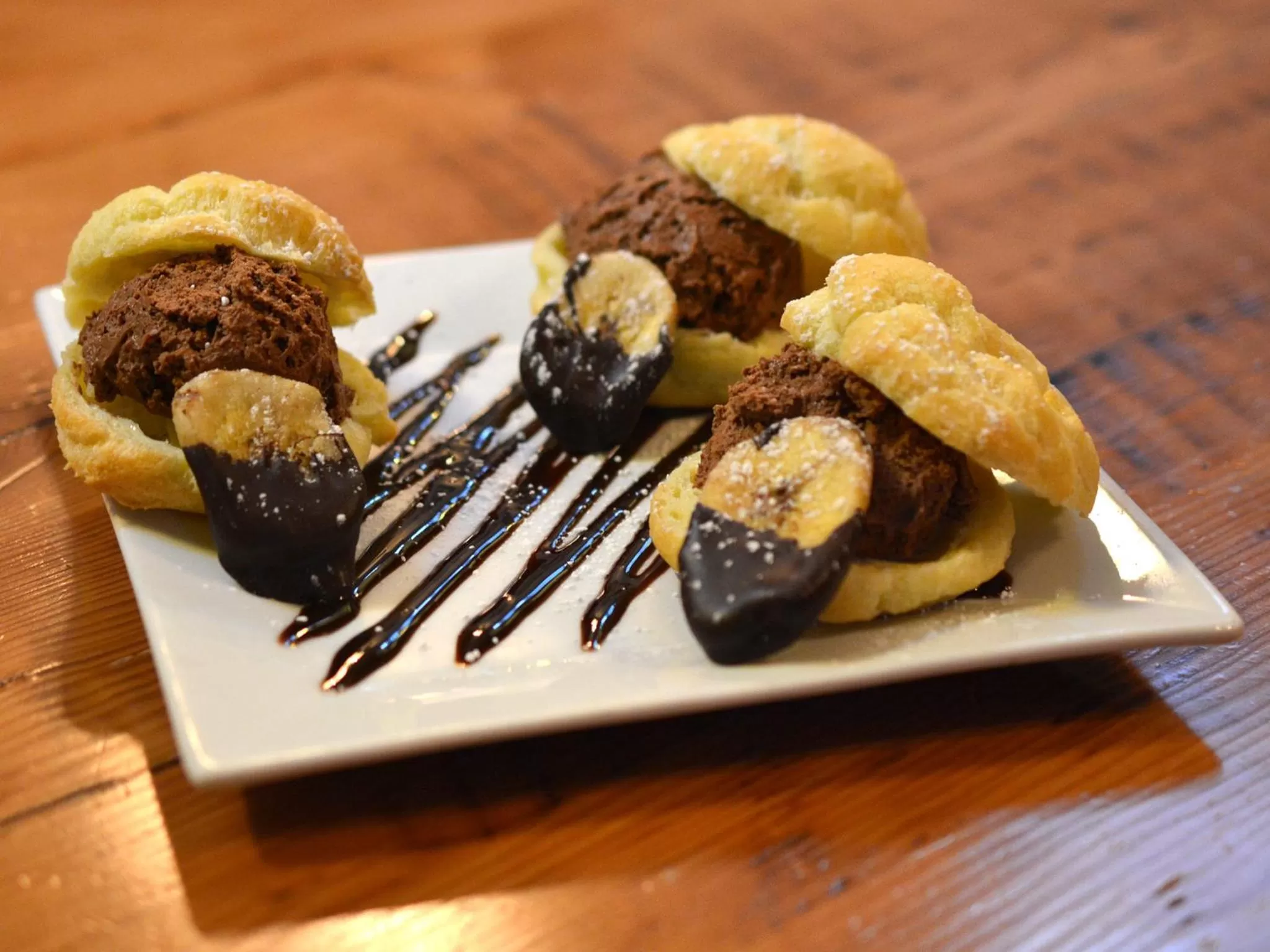 Food close-up in Hyde Away Inn