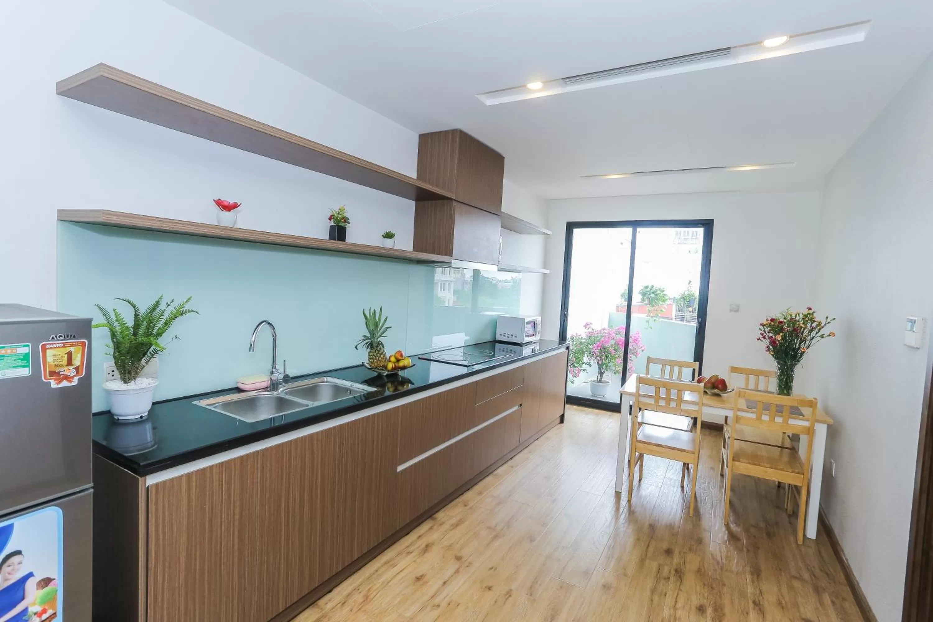 Kitchen or kitchenette in HNC Premier Hotel & Residences