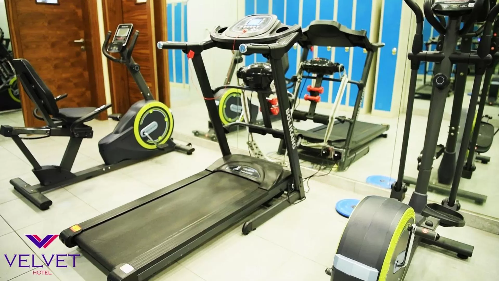Fitness centre/facilities in Velvet Hotel Jeddah