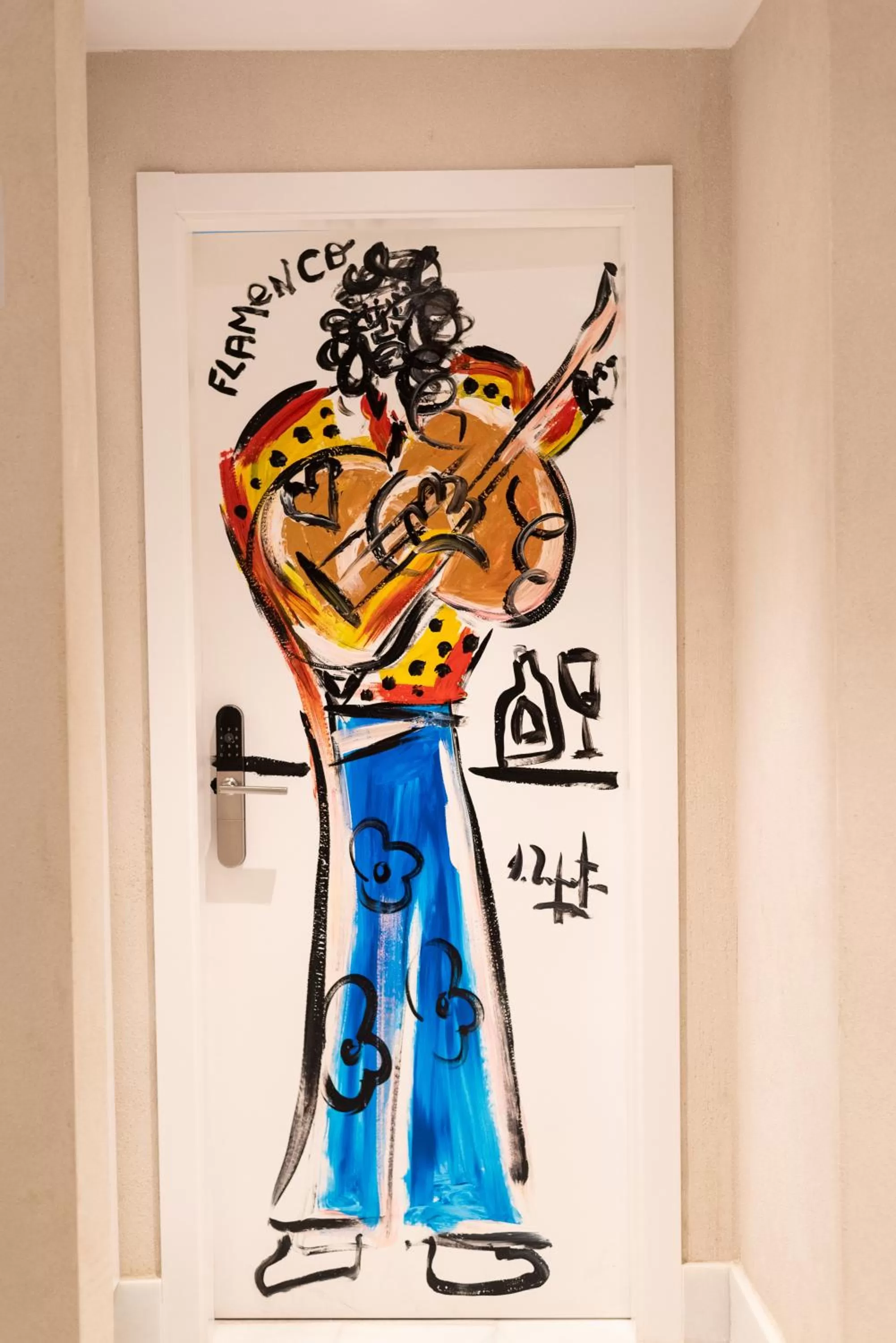 Decorative detail in Casa ART Sevilla