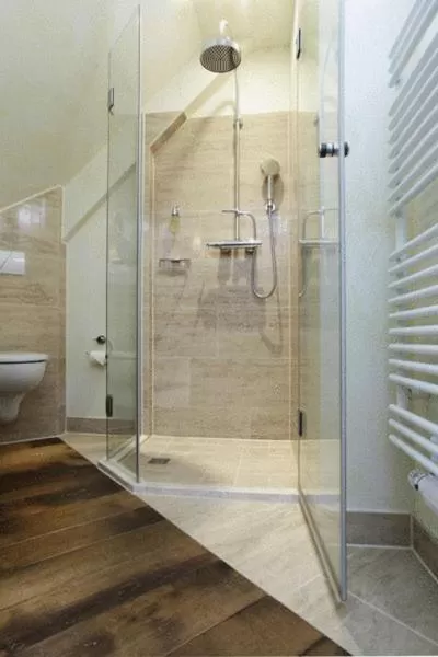 Shower in Forsthaus Heiligenberg