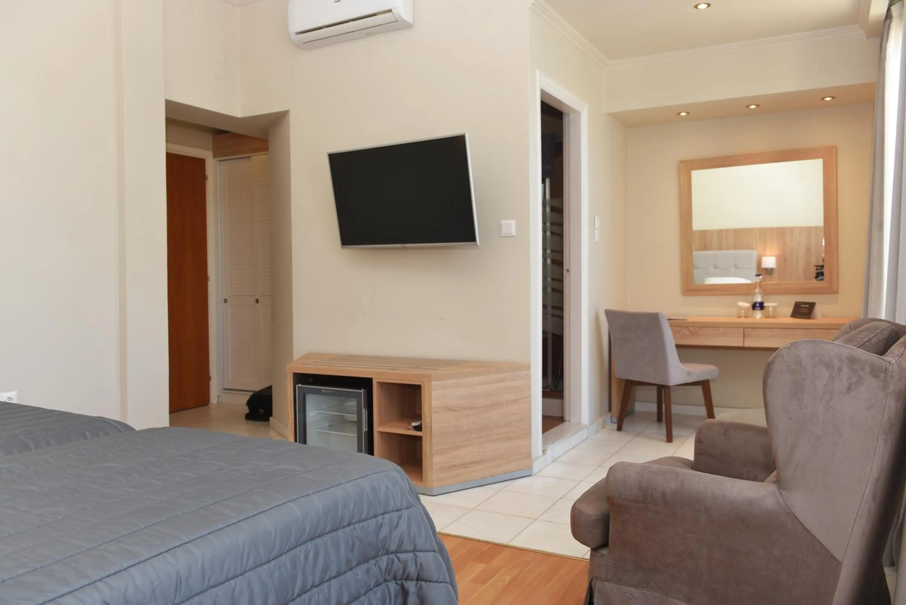 Bedroom, Bed in Hotel Hermes