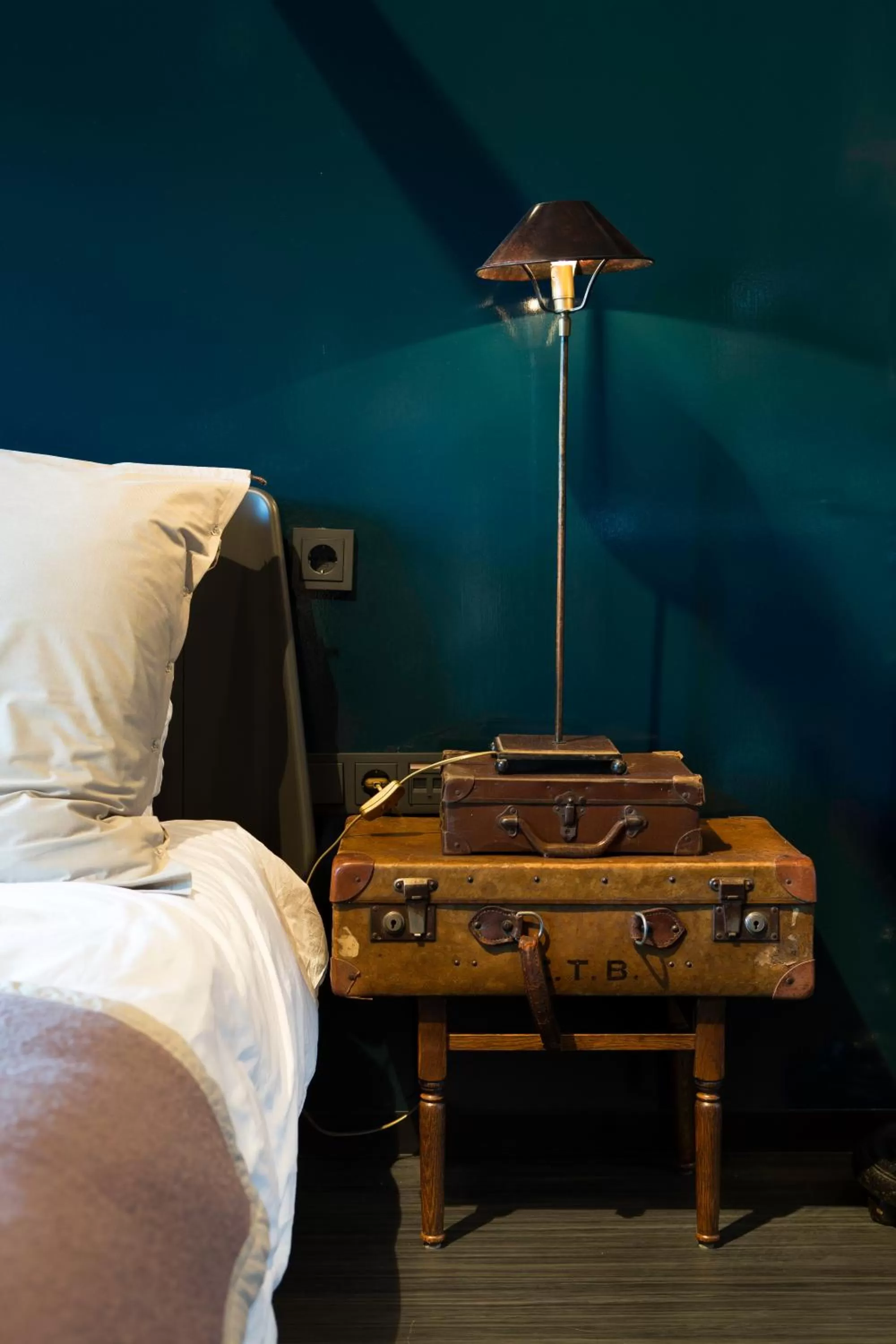 Decorative detail, Bed in Design Hotel Modez