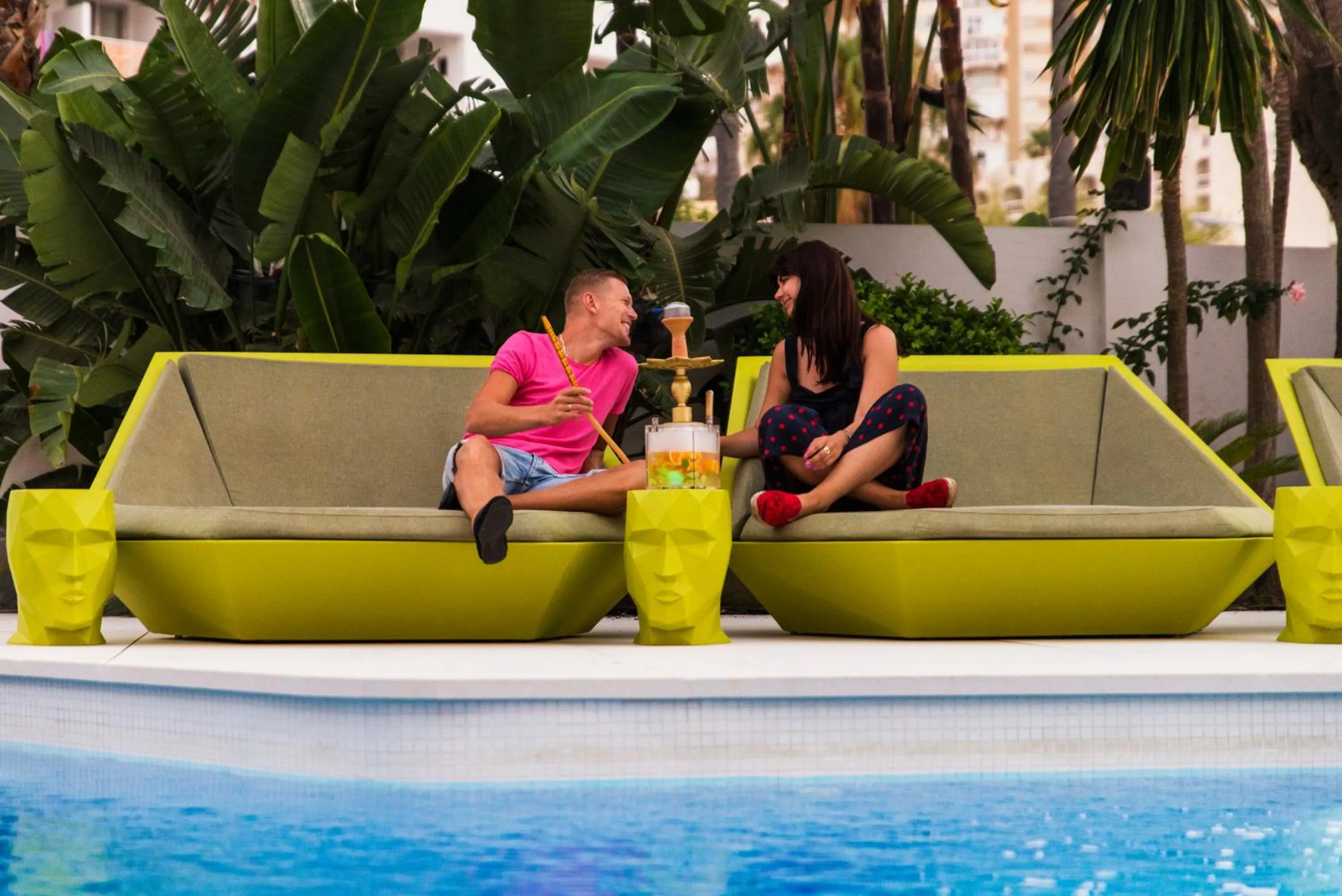 Swimming pool in Essence Hotel Boutique