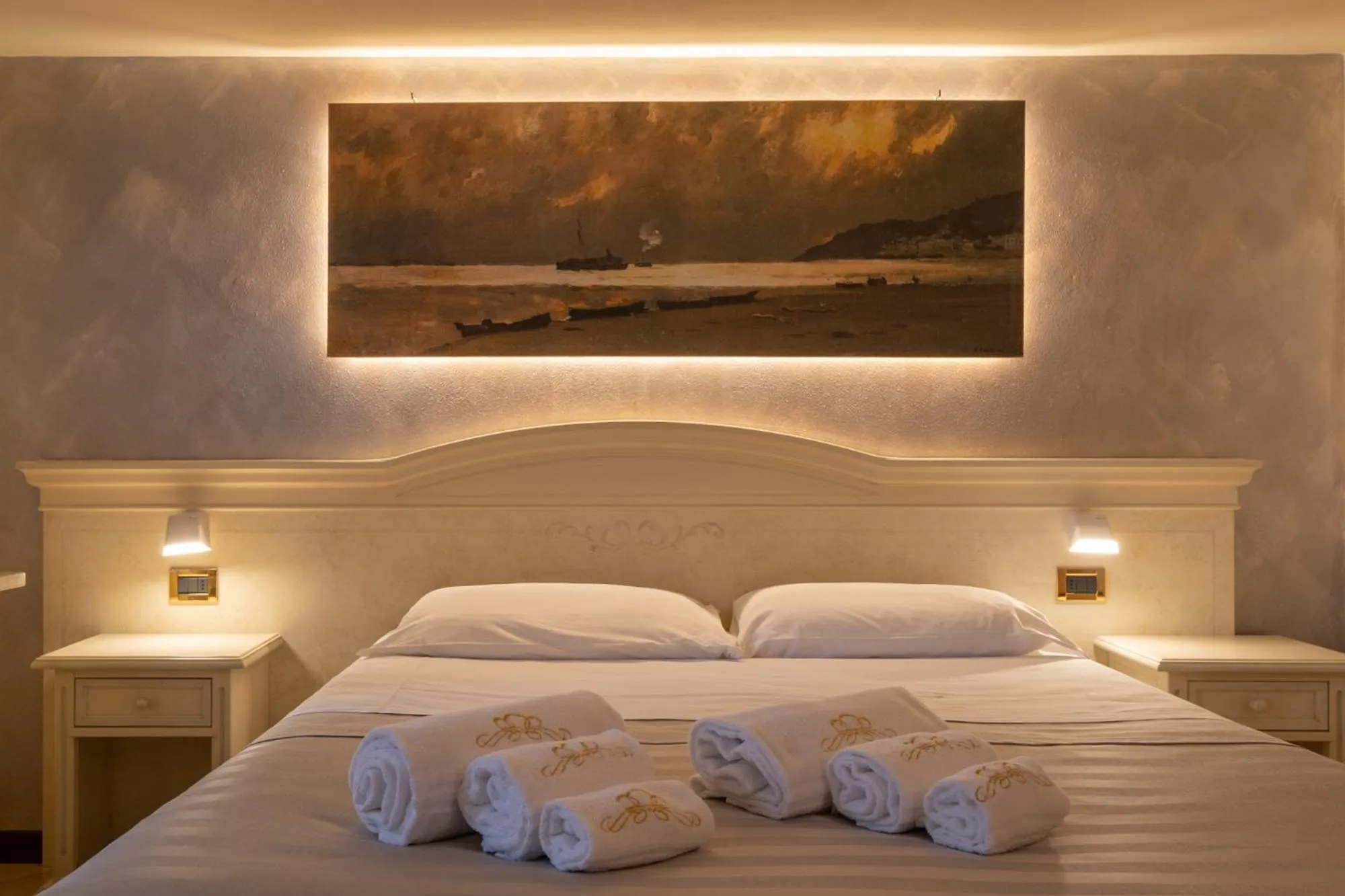 Bed in Hotel San Lorenzo