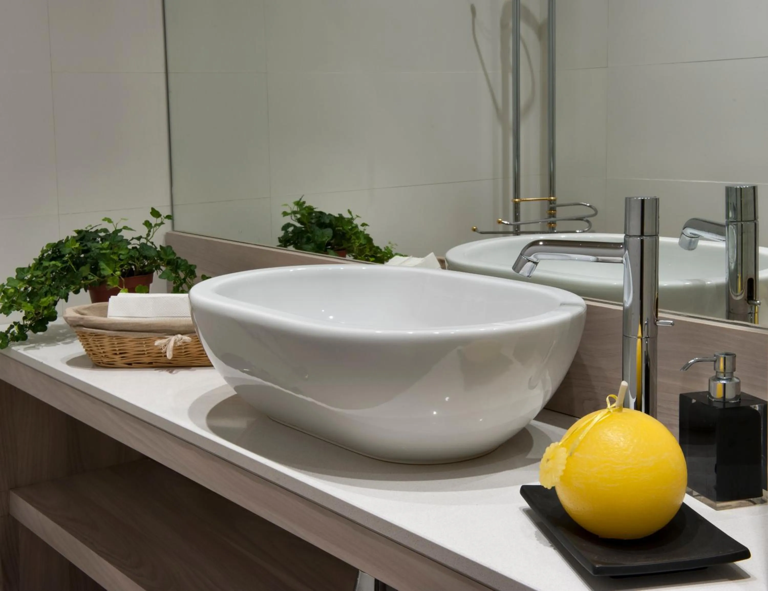 Bathroom in Hotel Gamma