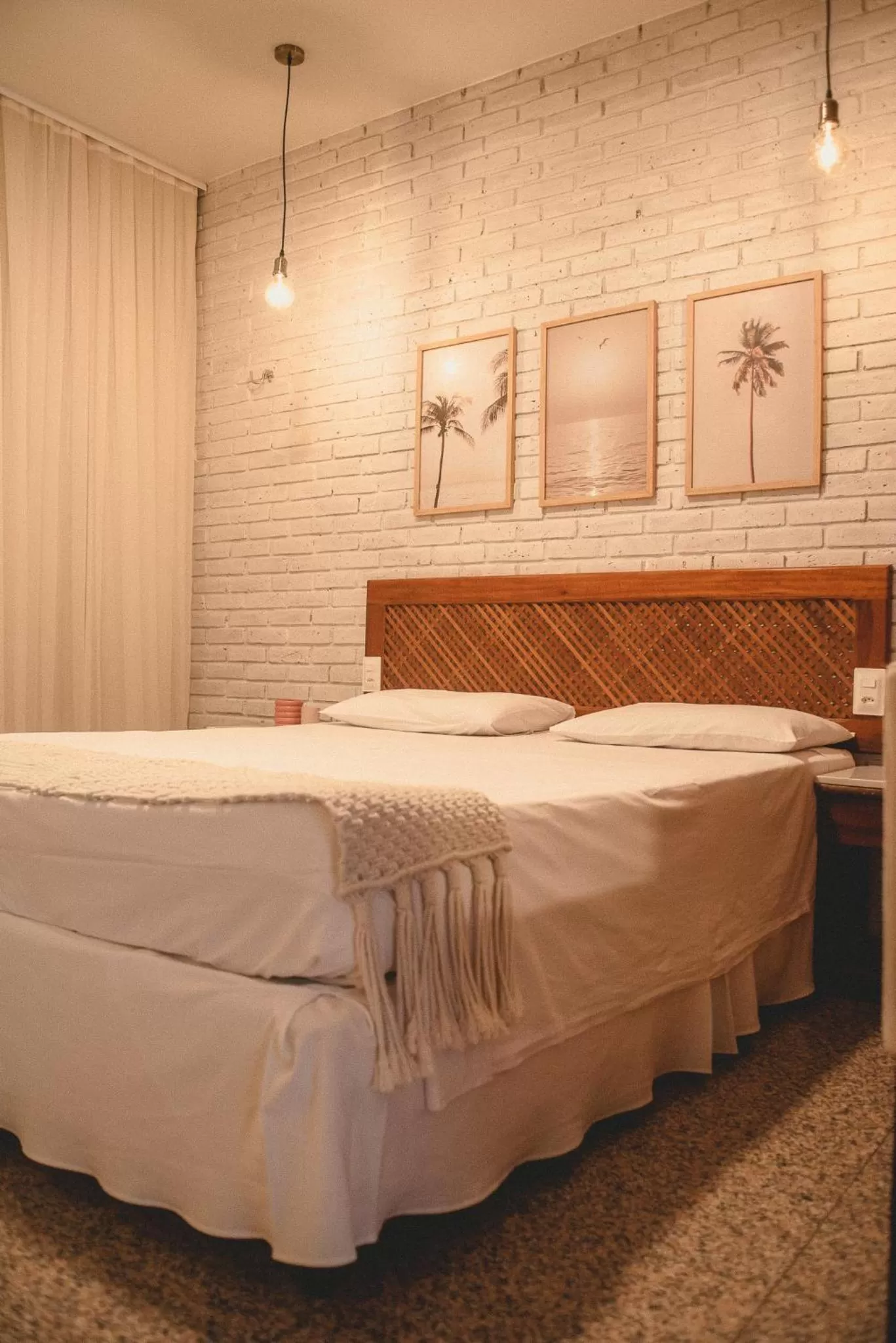 Bed in Hotel Vento Brasil