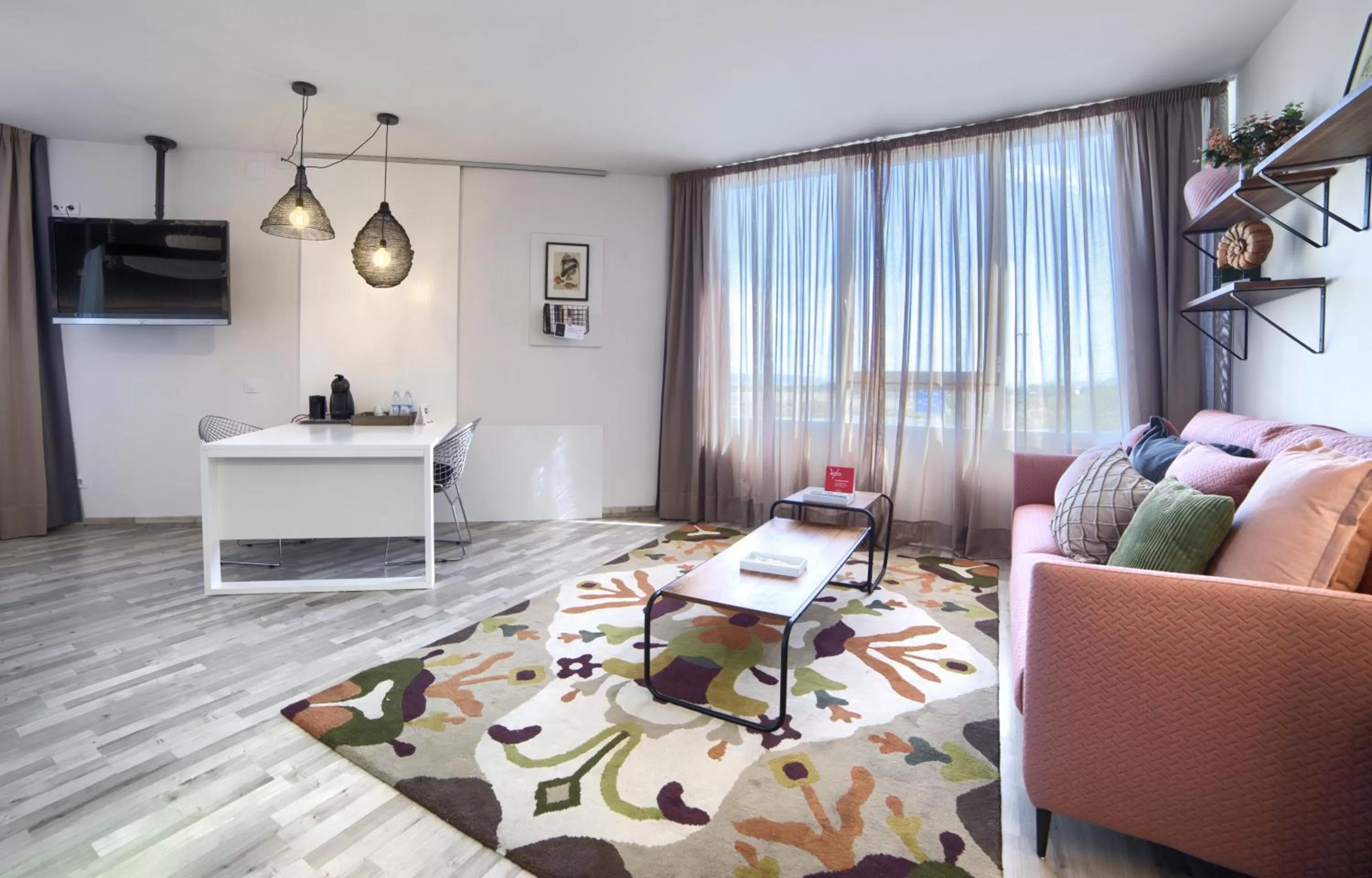 Living room in Hotel Luze El Villa