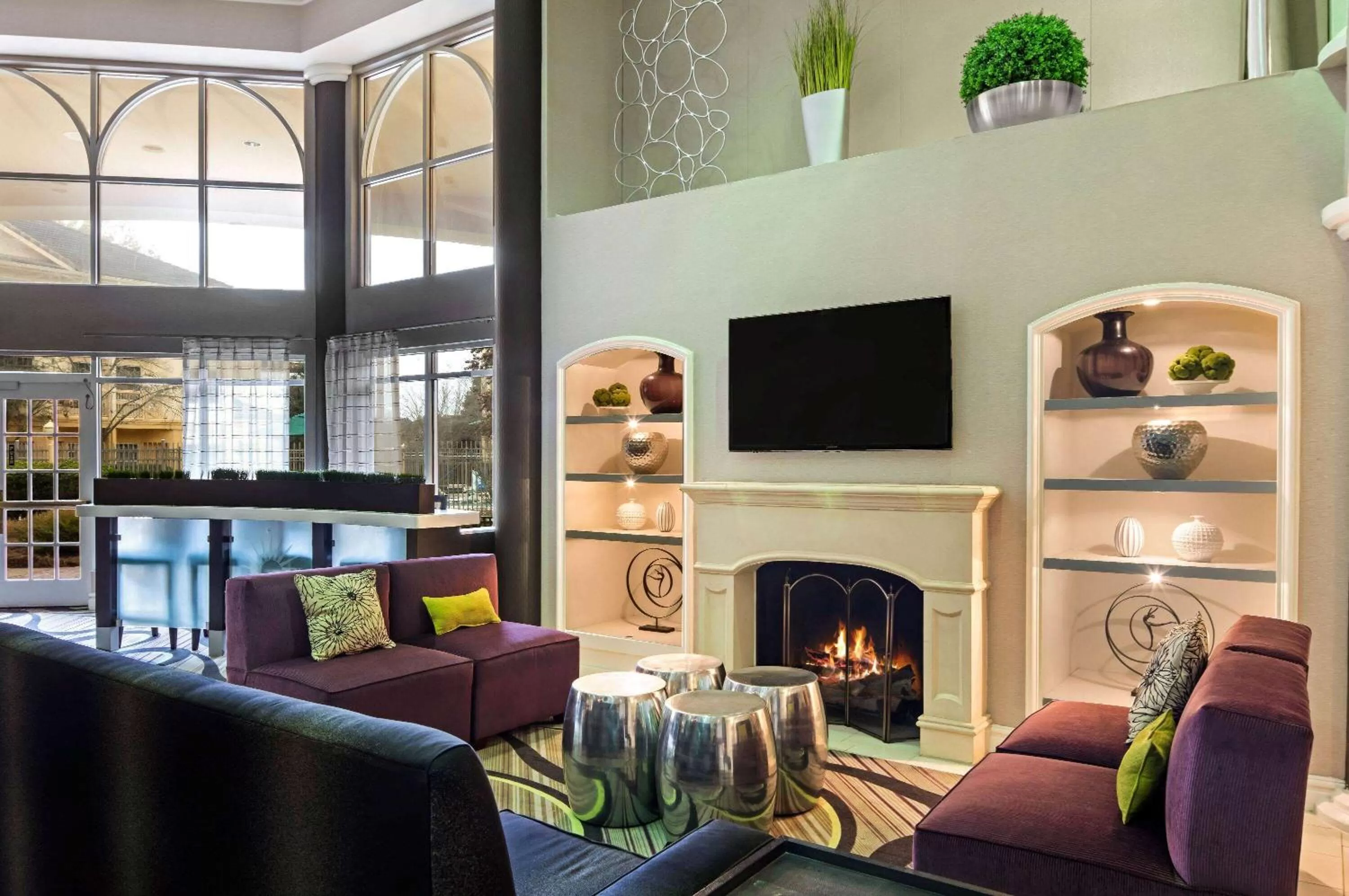 Lobby or reception in La Quinta by Wyndham Macon