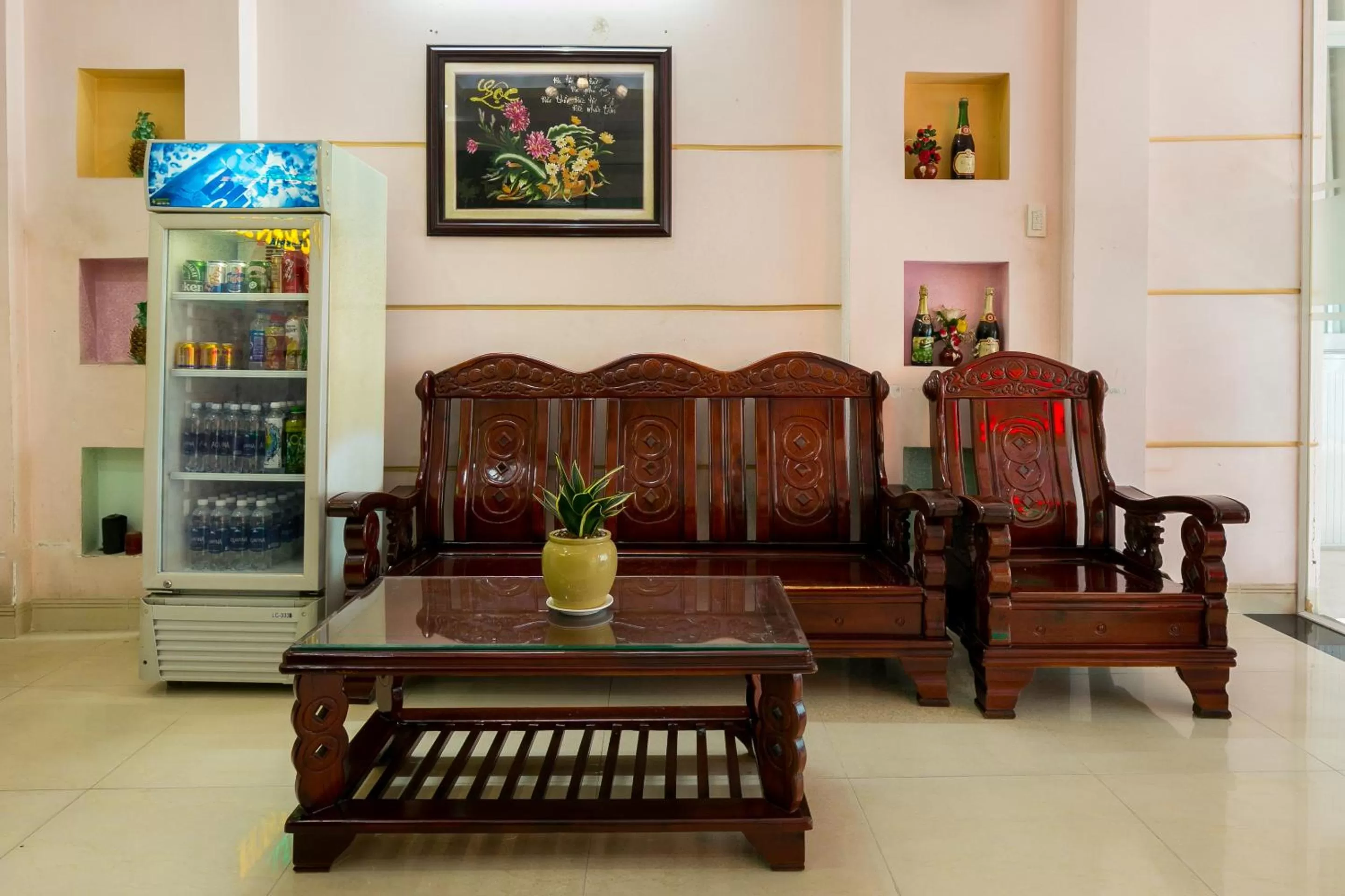 Lobby or reception in Ngoc Linh Hotel