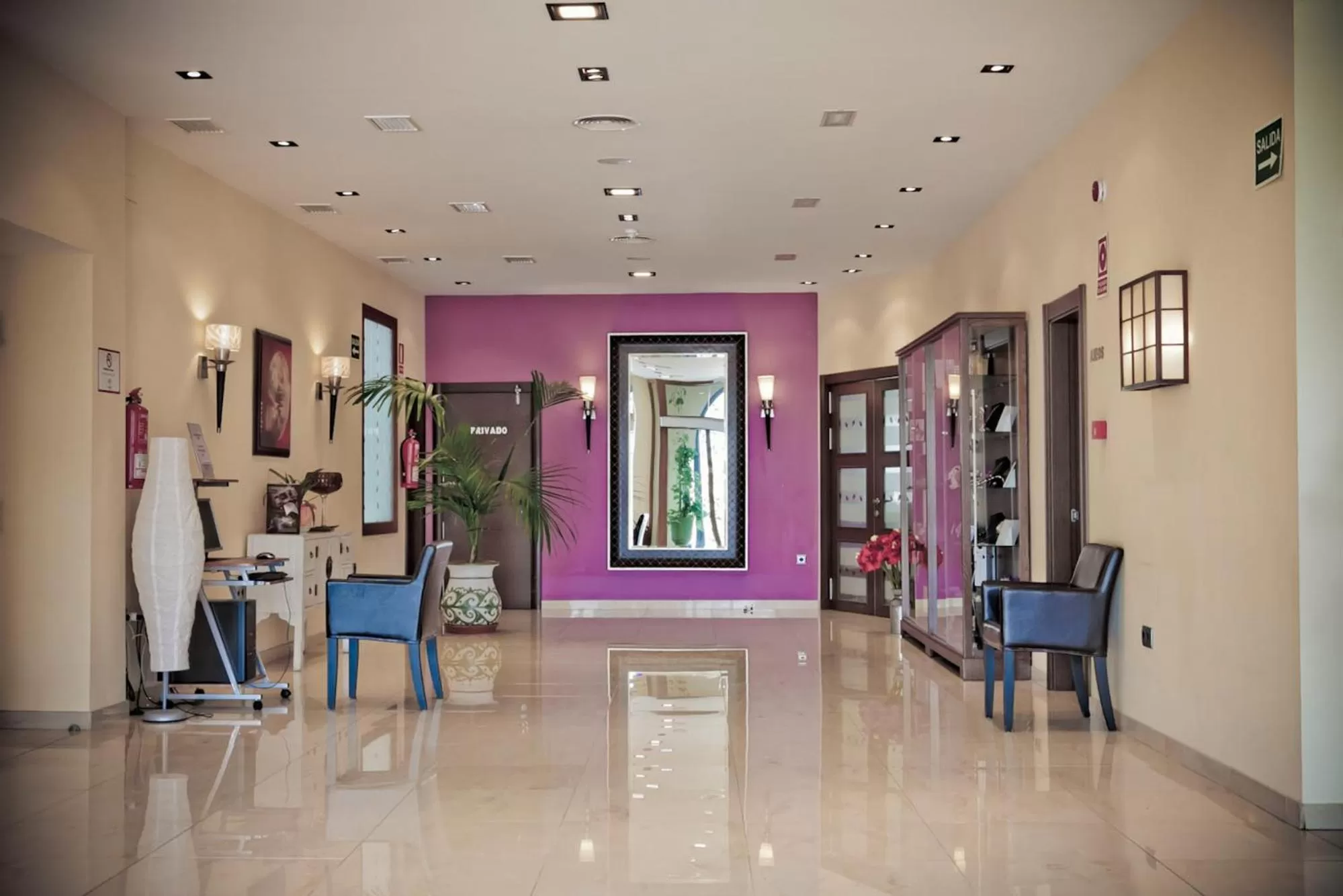 Lobby or reception in Hotel Campos de Baeza