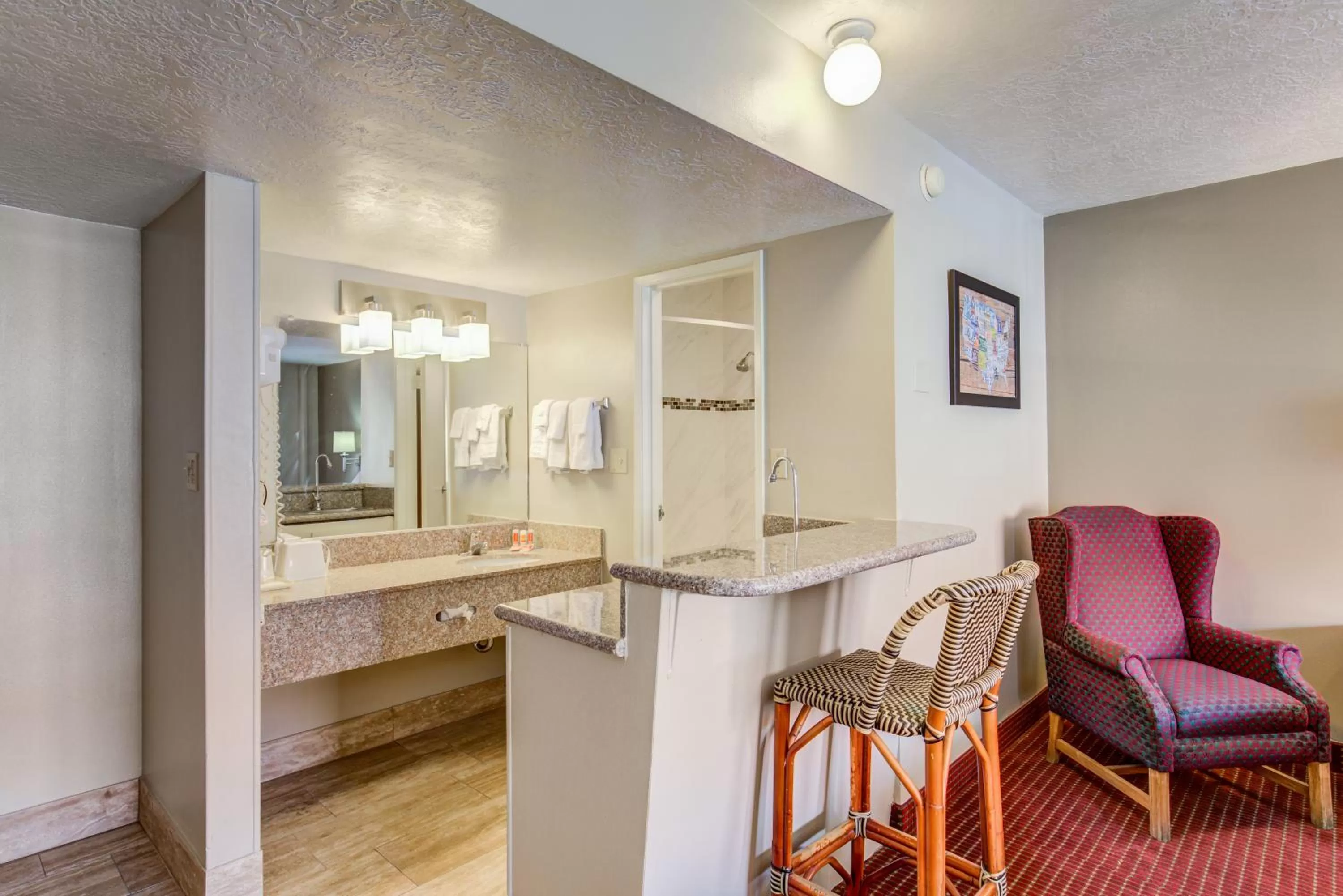 Seating area in Econo Lodge St George North - Near Pioneer Park