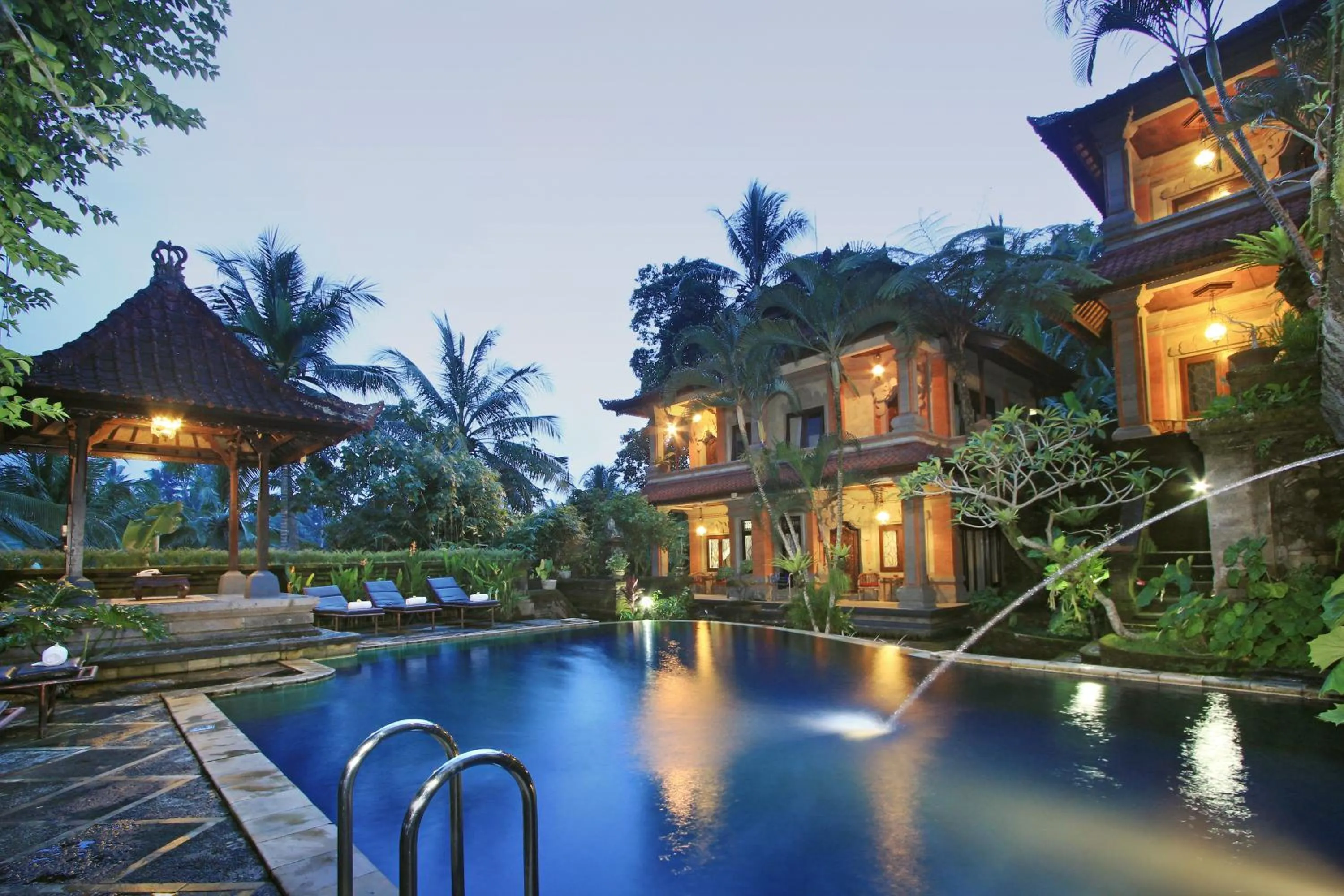 Swimming pool in Nick's Hidden Cottages by Mahaputra-CHSE Certified