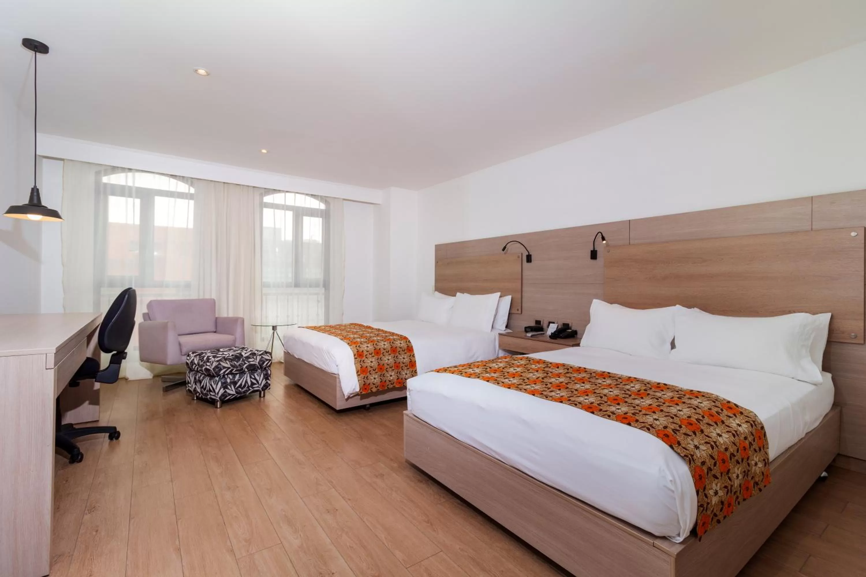 Bed in Hotel Rosales Plaza