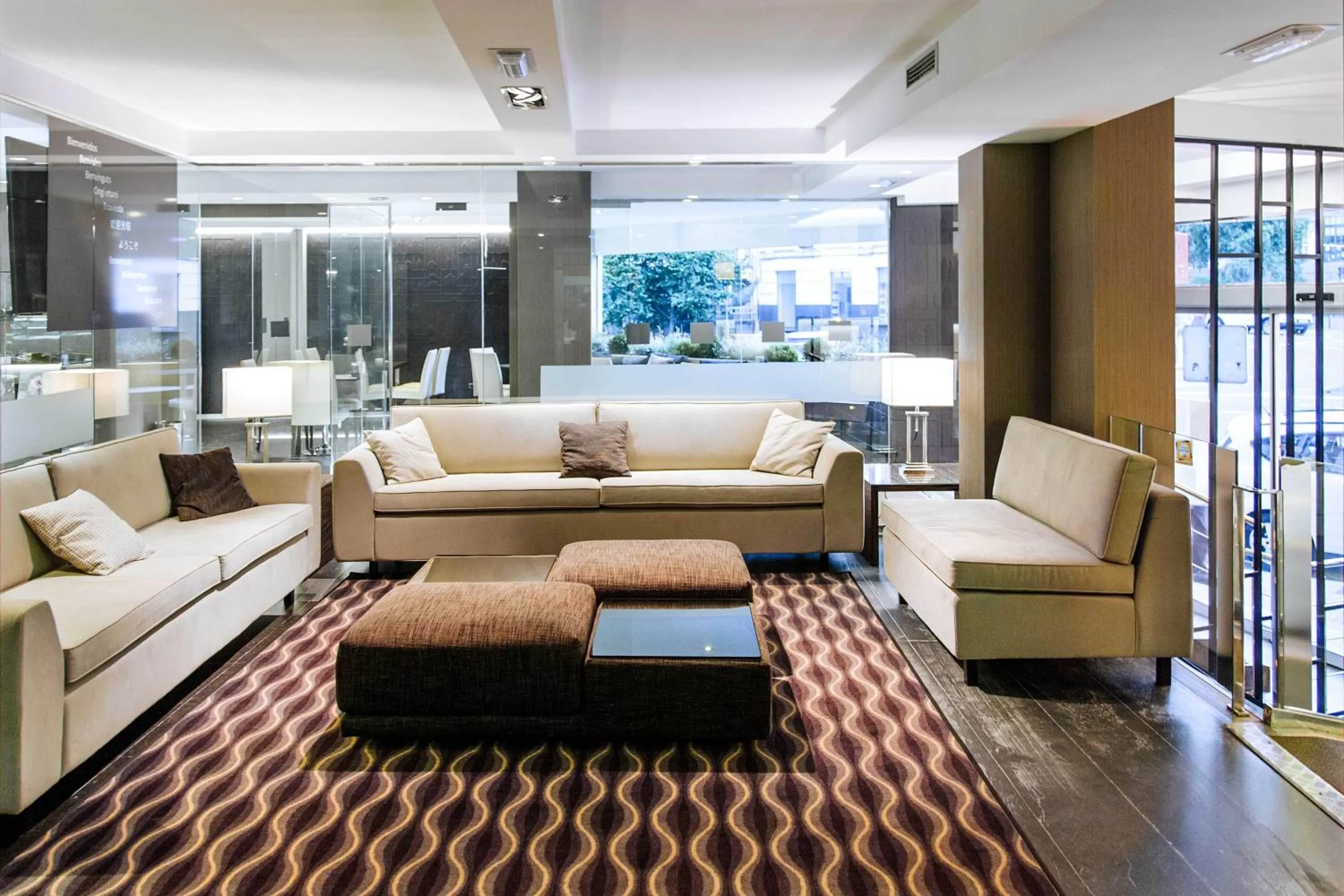 Lobby or reception in Hotel Plaza