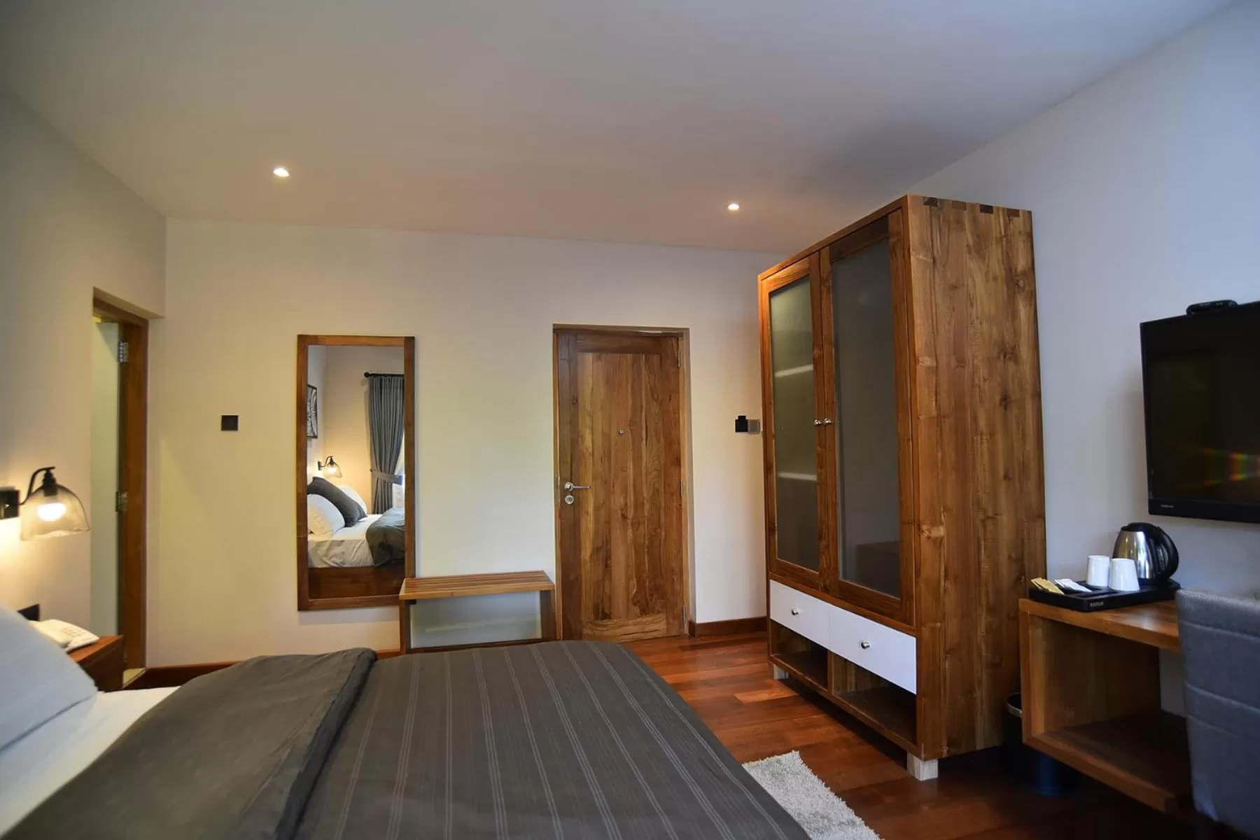 Balcony/Terrace, Bed in Aryana Boutique Hotel