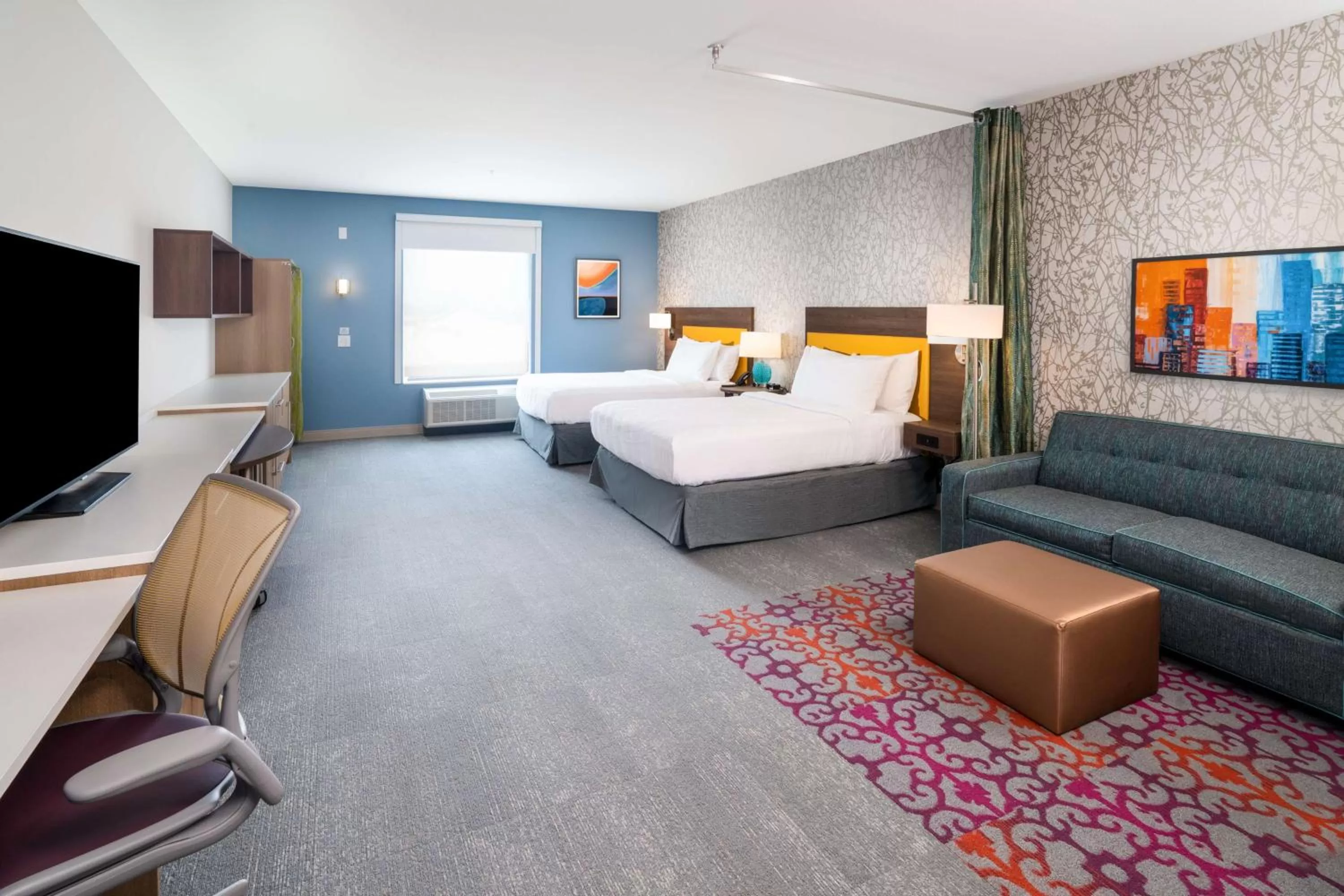 Bedroom, Bed in Home2 Suites By Hilton North Little Rock, Ar