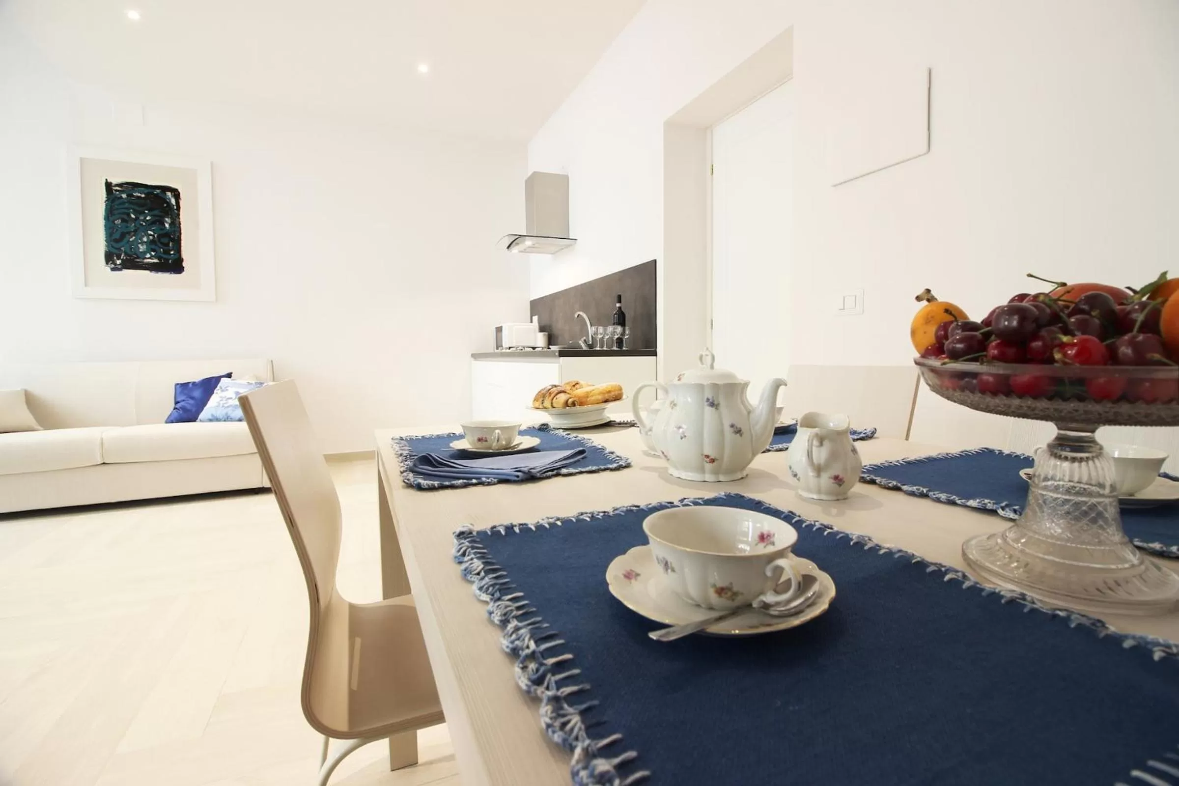Living room in Palazzo d'Auria ApartHotel