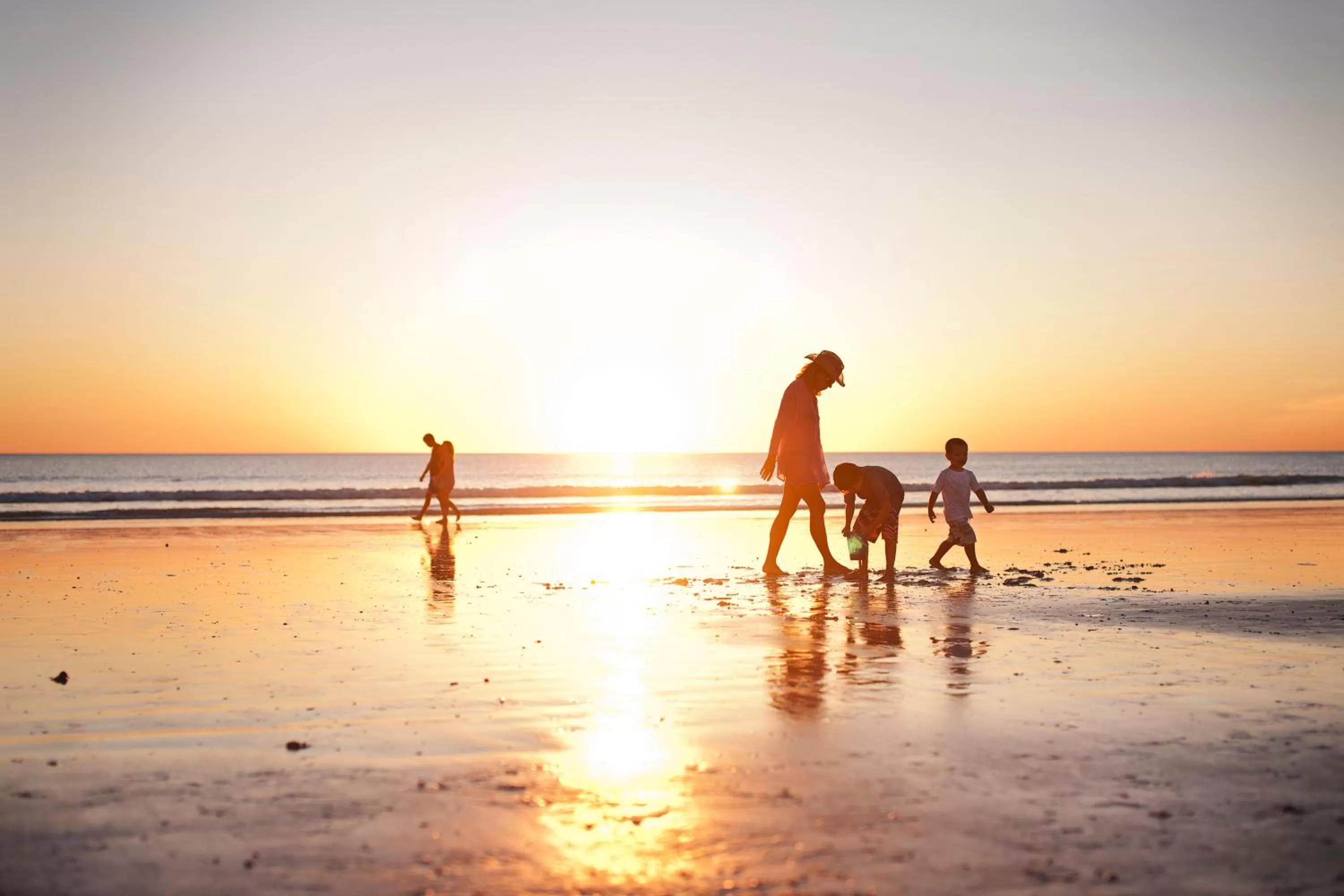 People in Seashells Broome