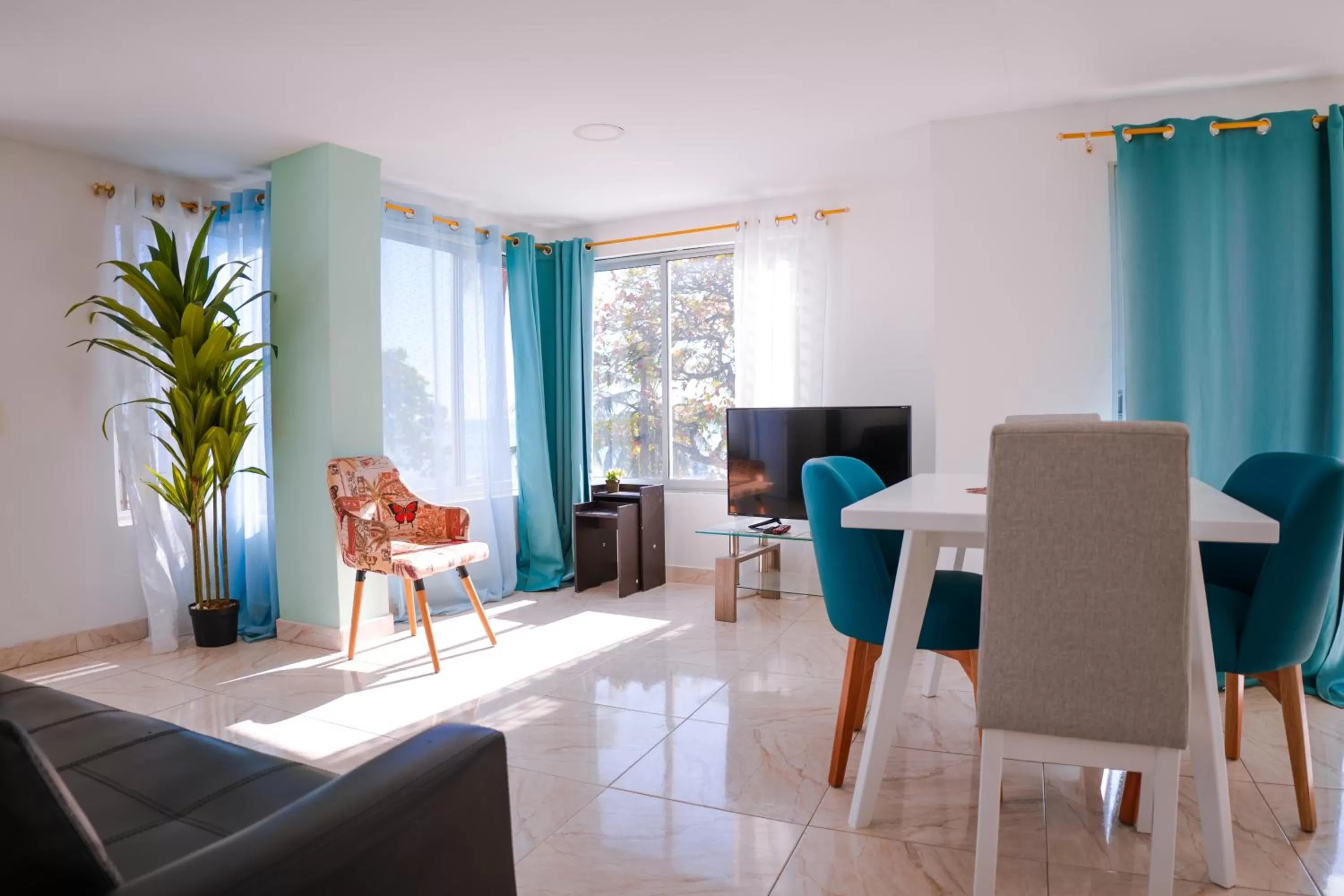 Seating area in ZOJO MARiNA BAY