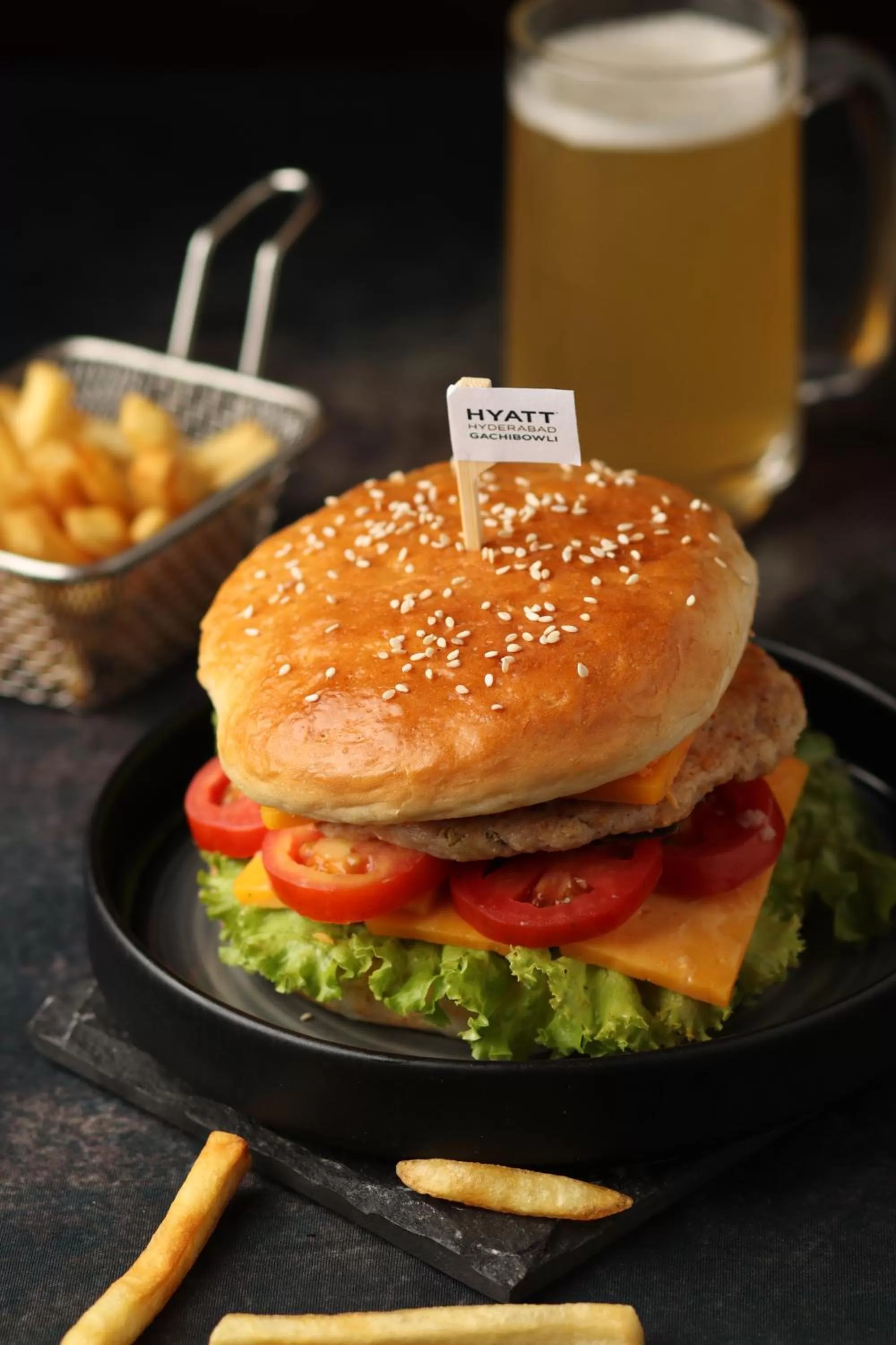 Food close-up in Hyatt Hyderabad Gachibowli