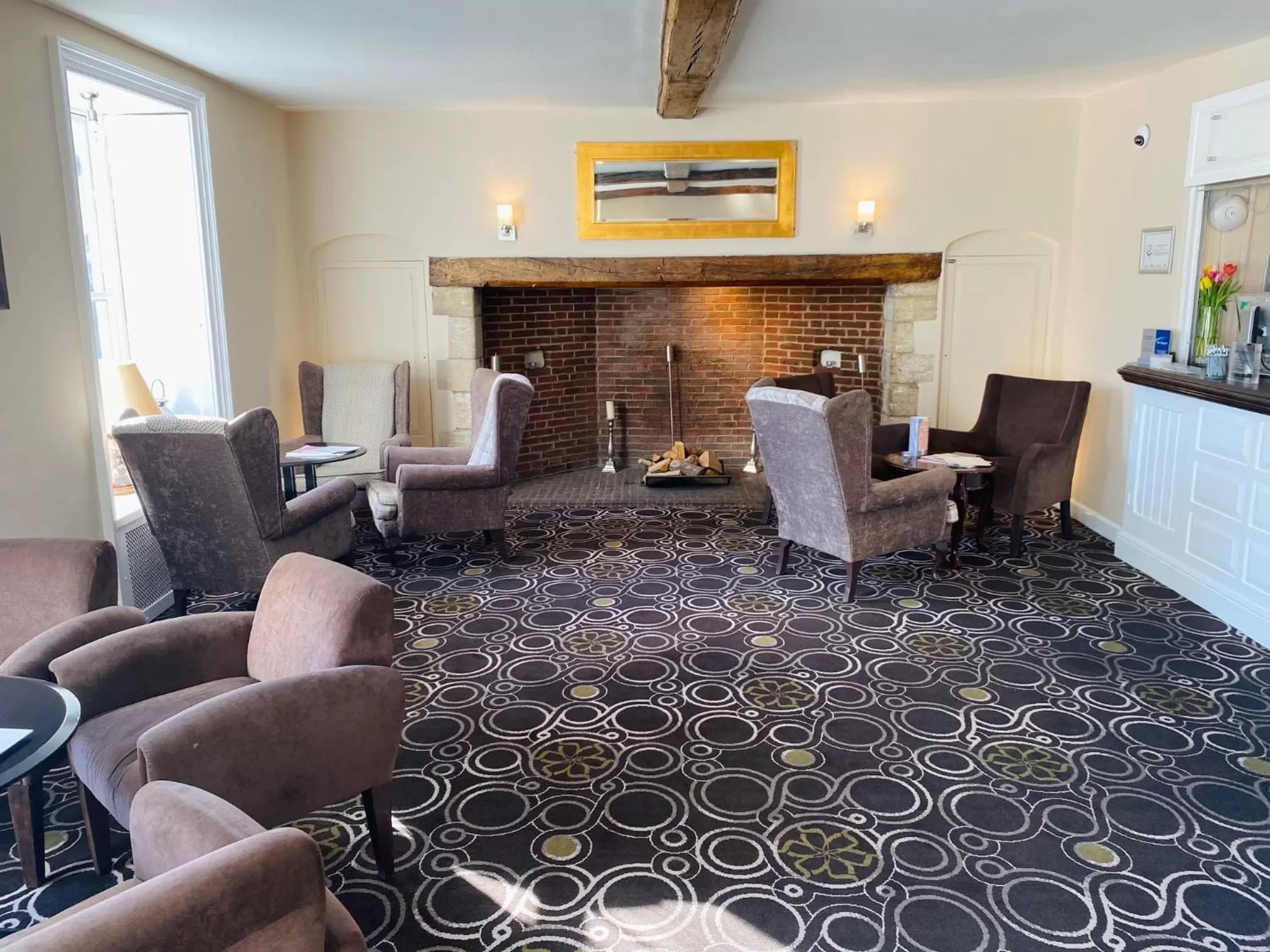 Lobby or reception in Best Western Priory Hotel