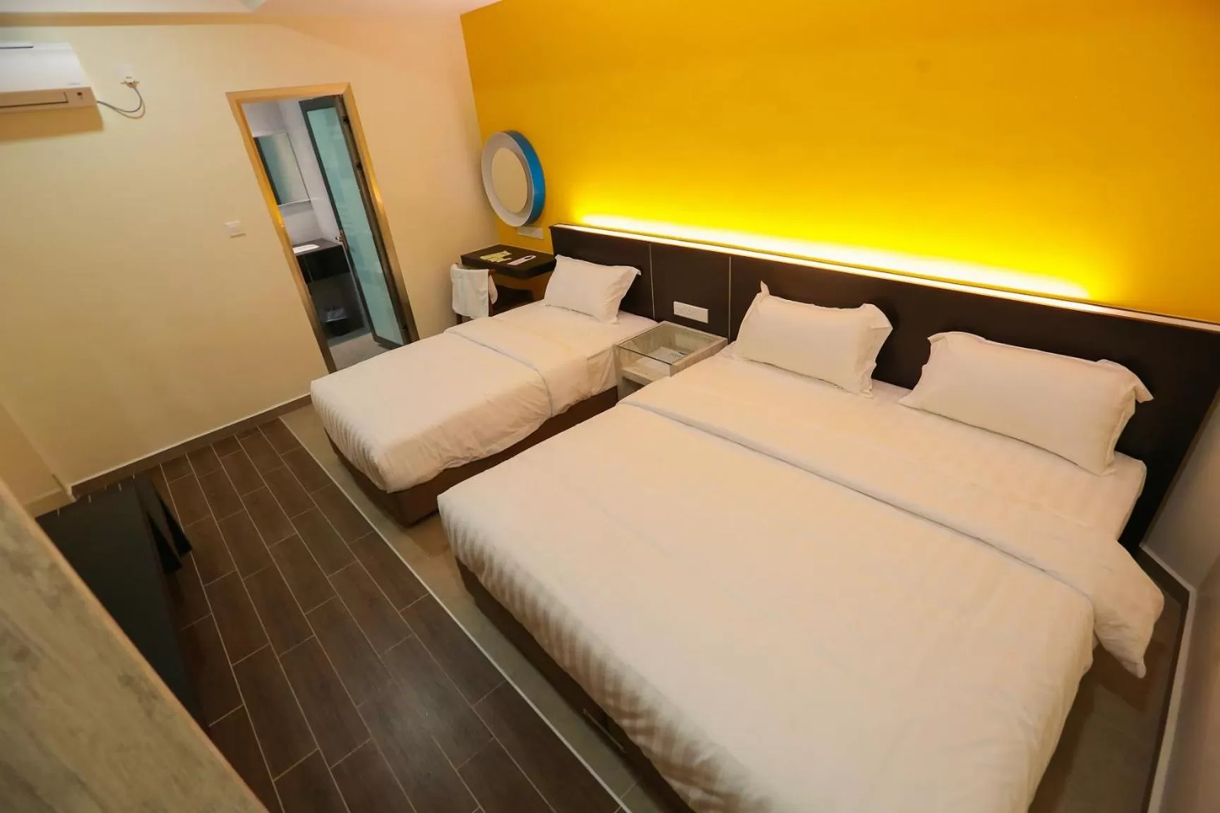 Bed in Pantai Regal Boutique Hotel