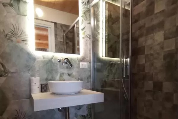 Bathroom in B&B LE MUSE