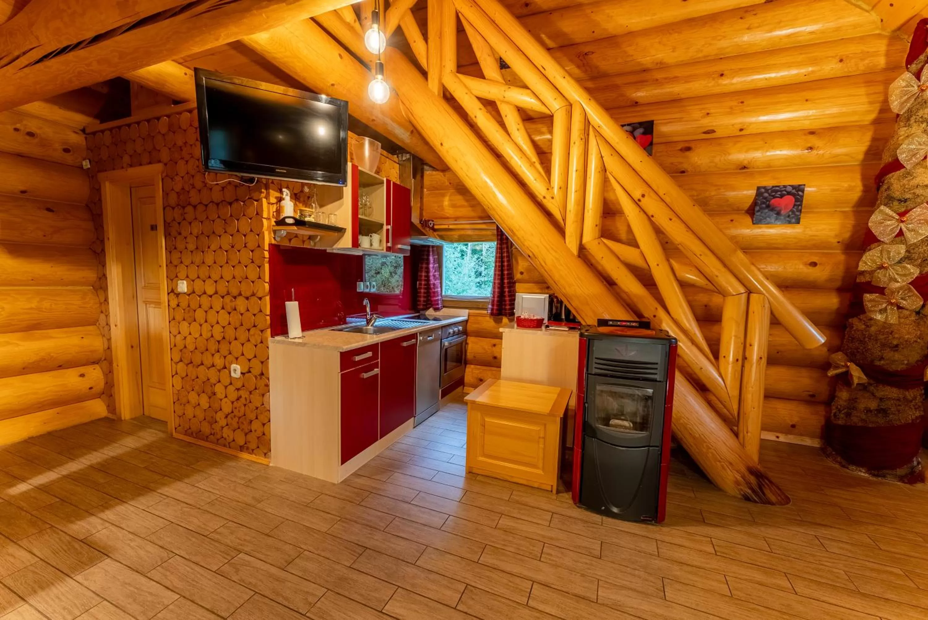 TV and multimedia in Korošec Apartments and Wellness Centre