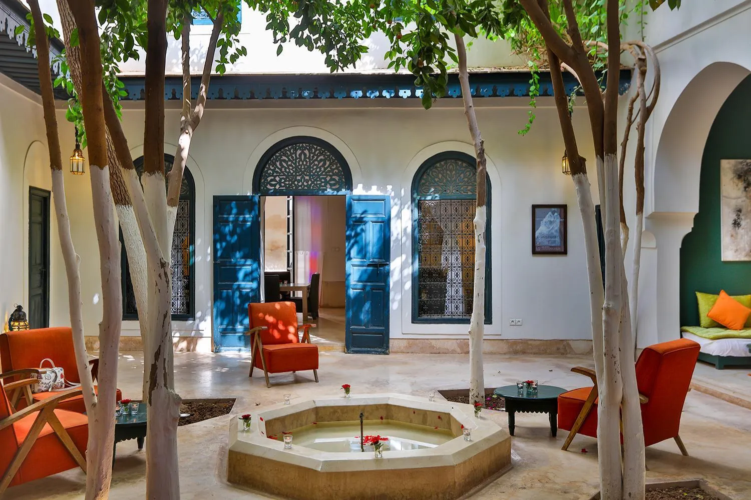 Patio in Hotel & Spa Dar Sara