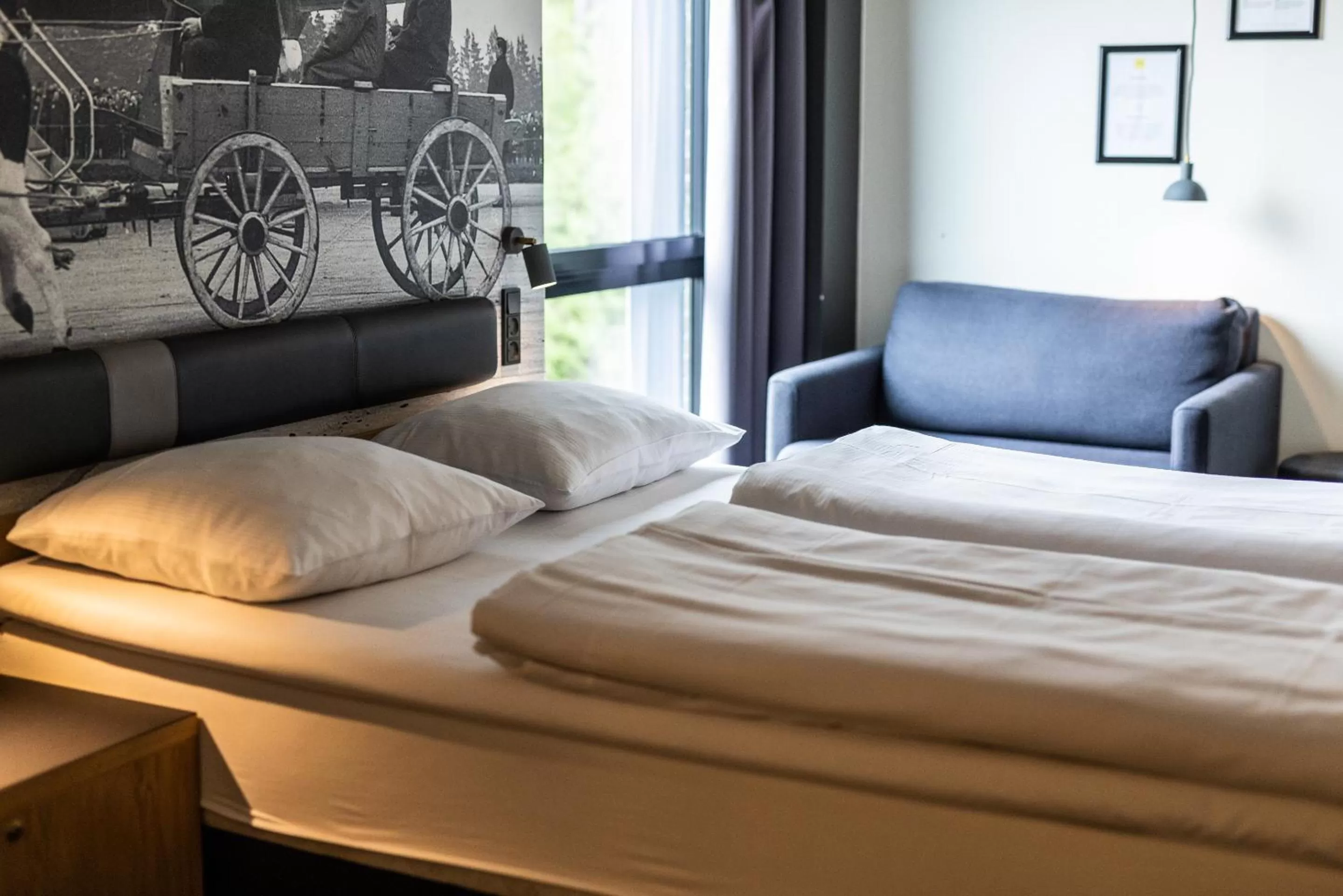 Bed in Airport Hotel, Billund