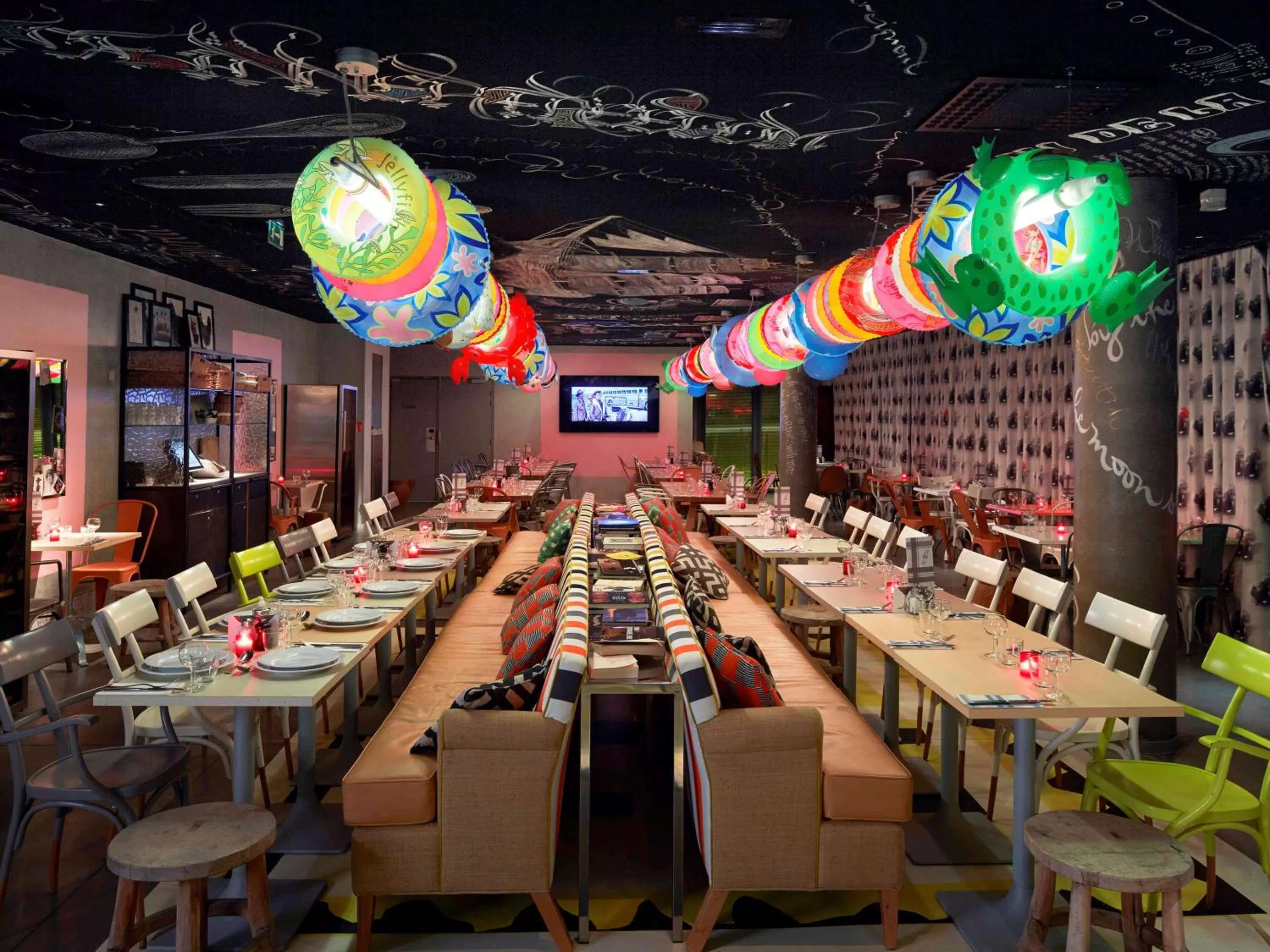 Restaurant/places to eat in Mama Shelter Lyon