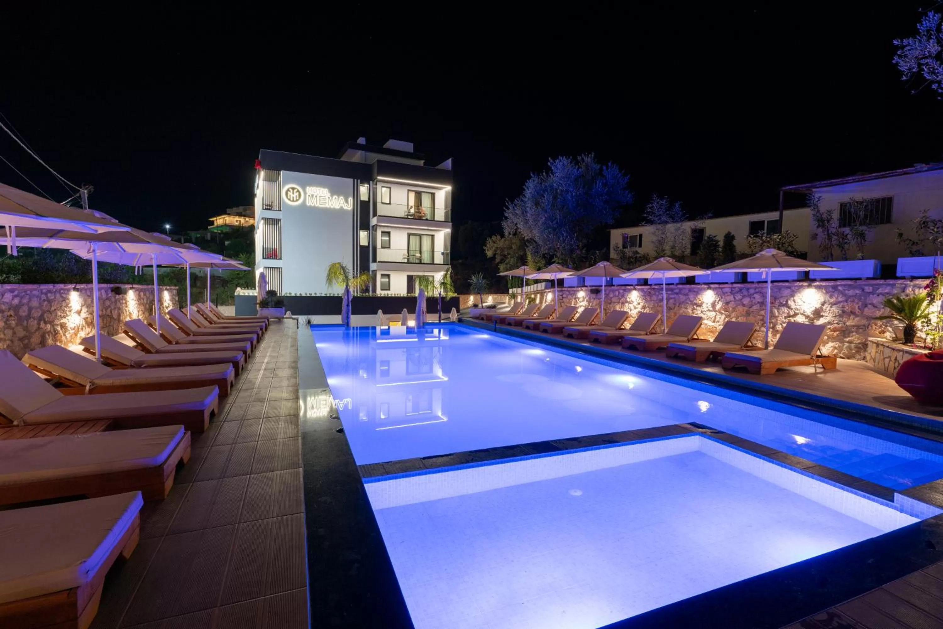 Pool view, Swimming Pool in Hotel Memaj